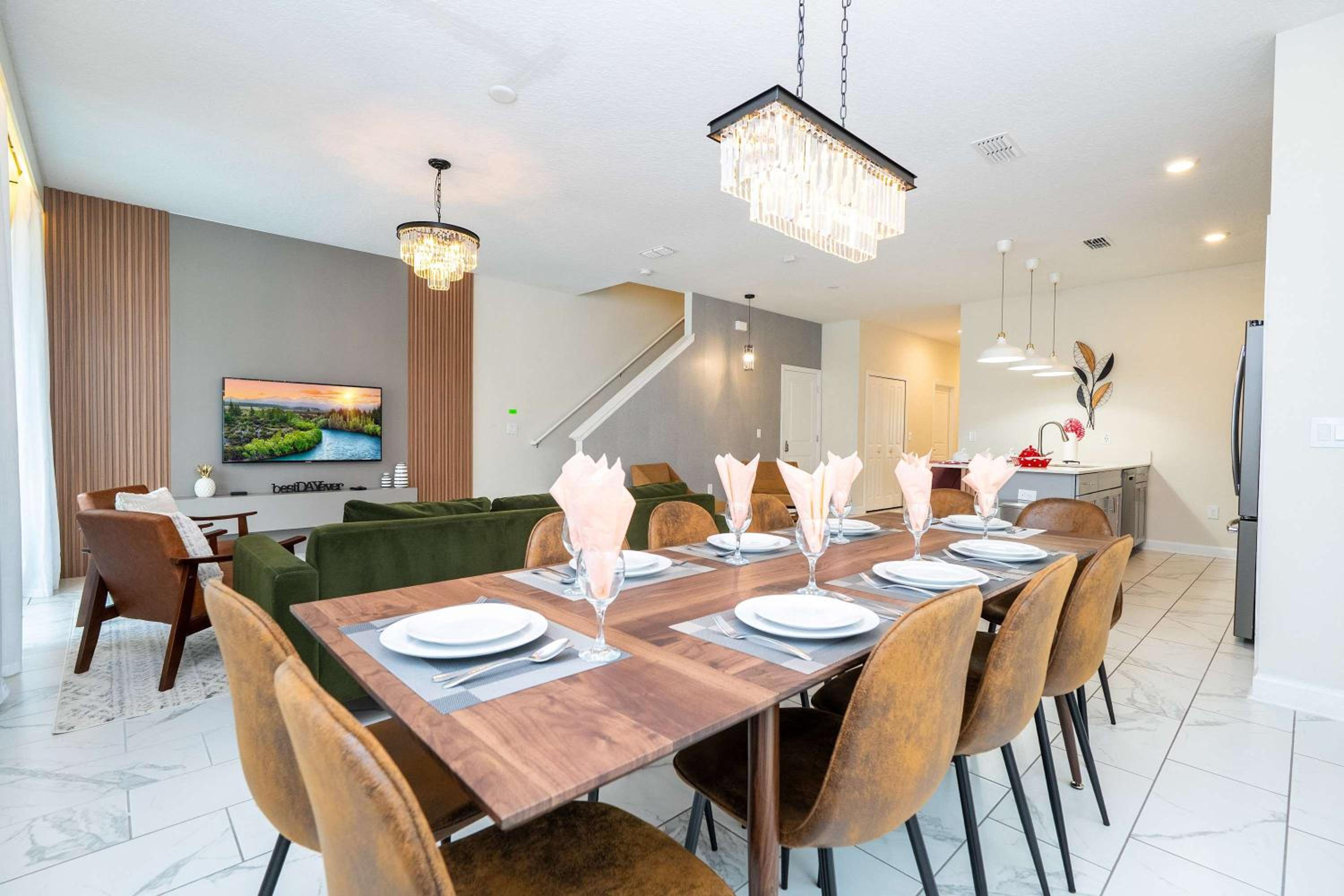 Vibrant 5Bd w Private Pool & Waterpark at Storey Lake 4811M
