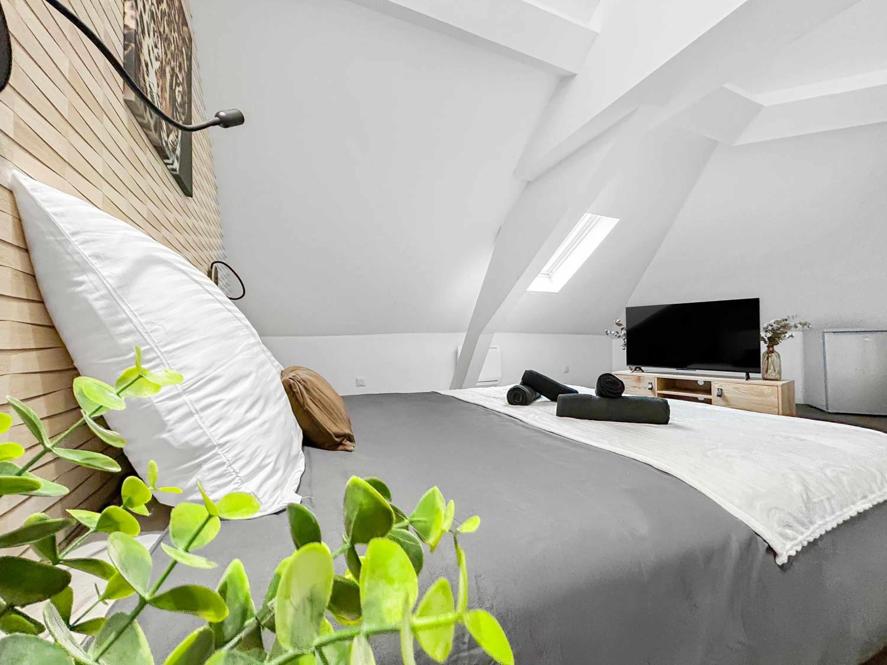 Fibre Ultra-Rapide, Lit Queen Size, Cosy & Calme