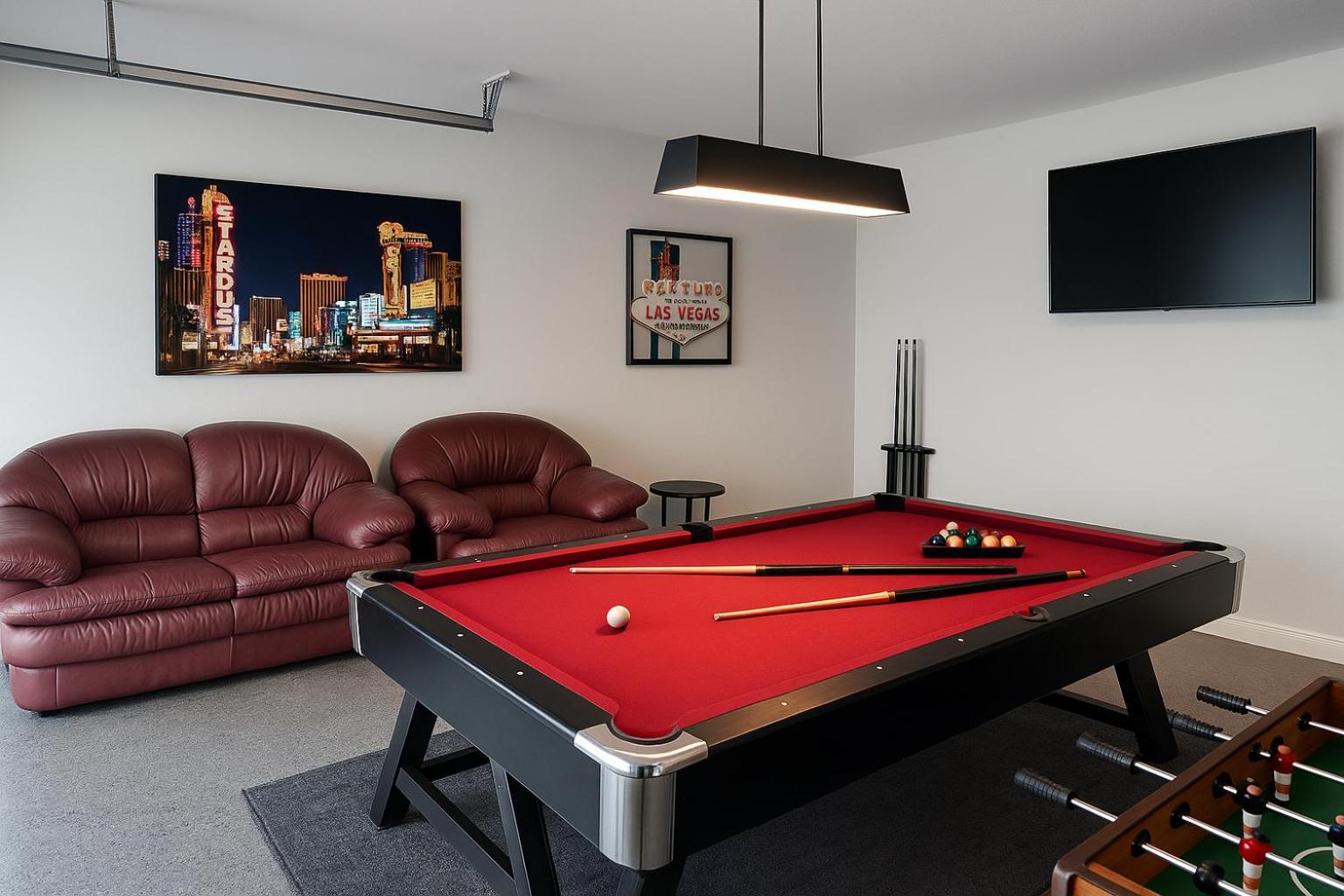 FUN Retro Arcade Villa - Pool&Spa, Arcades, Billiards,BBQ Gazebo Lounge, 10 Mins Strip