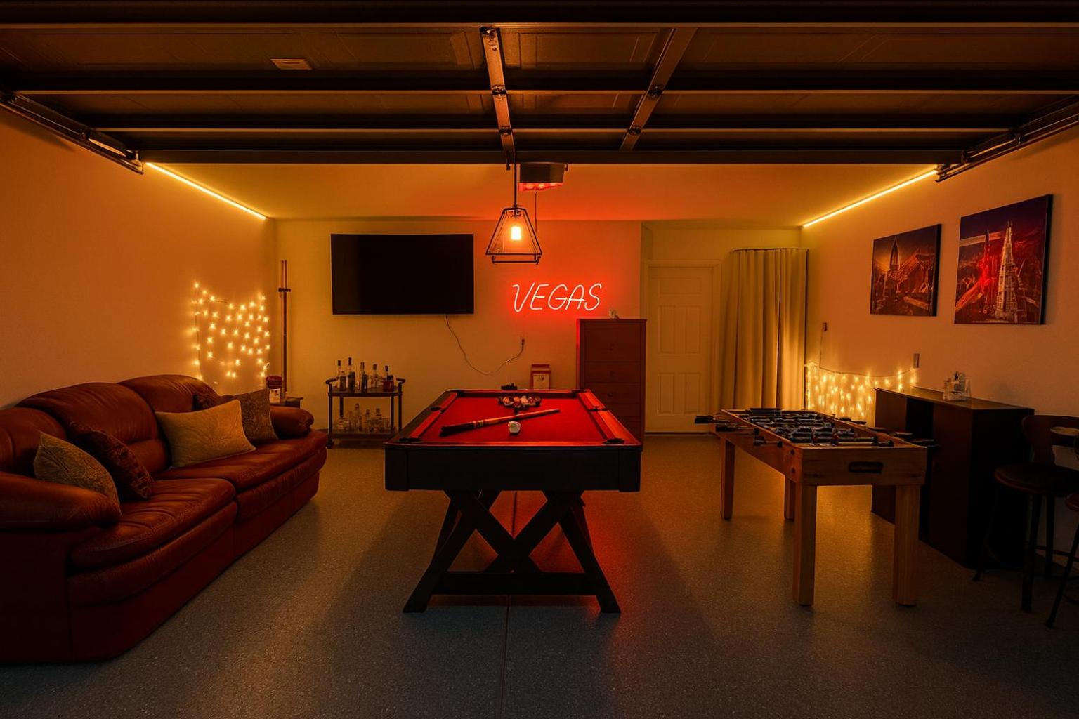 FUN Retro Arcade Villa - Pool&Spa, Arcades, Billiards,BBQ Gazebo Lounge, 10 Mins Strip