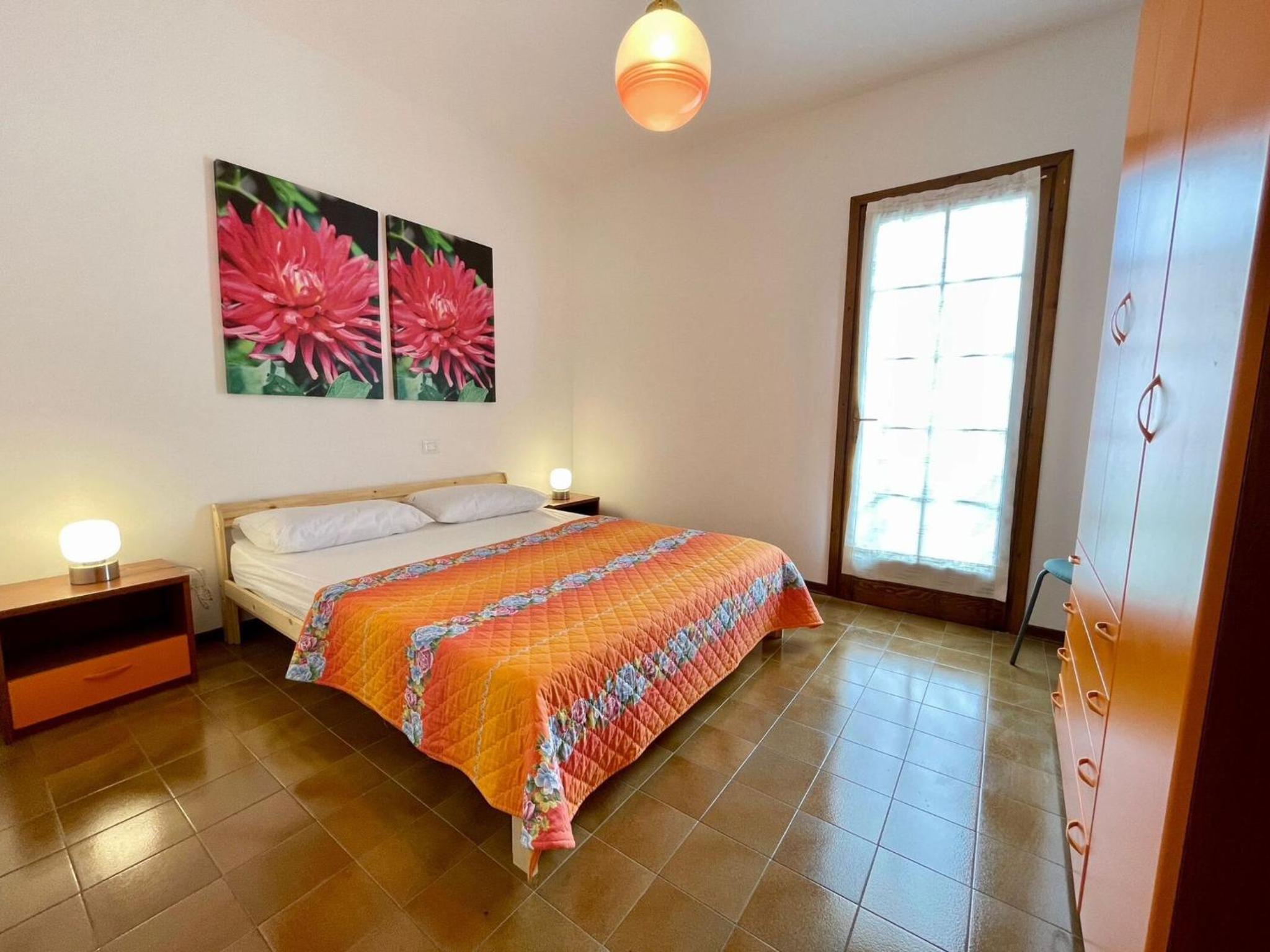 Colorful villa close to the sea