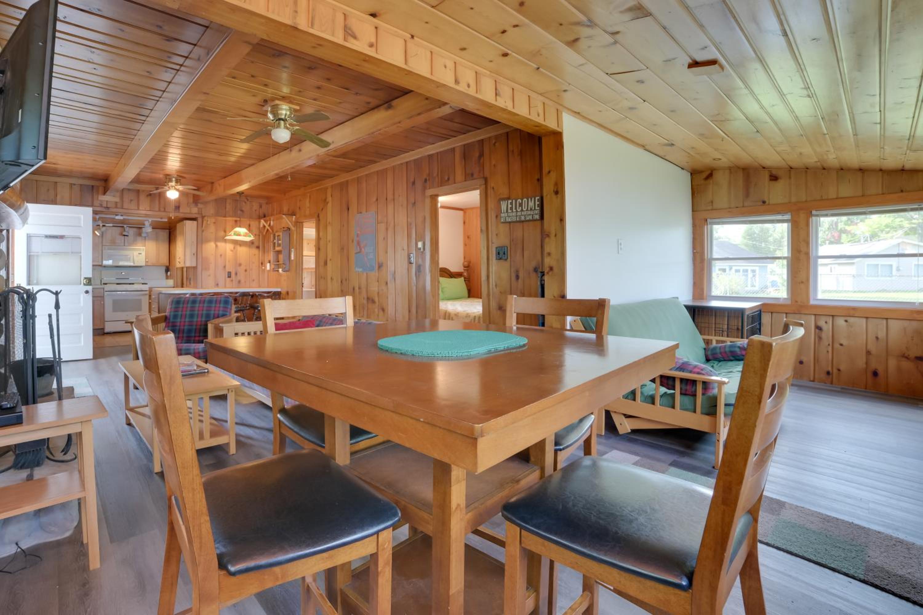 Pet Friendly Mullett Lake Cabin with Dock!