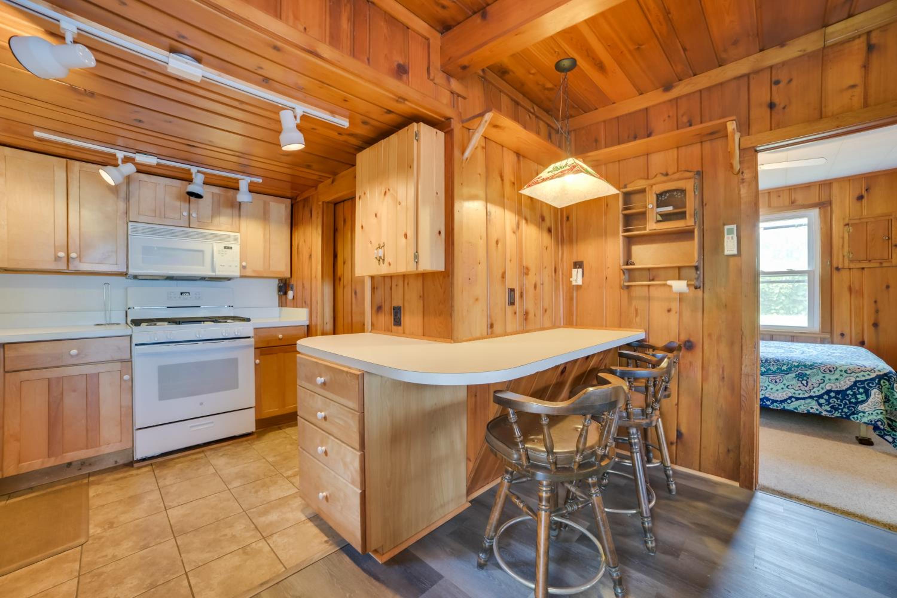 Pet Friendly Mullett Lake Cabin with Dock!
