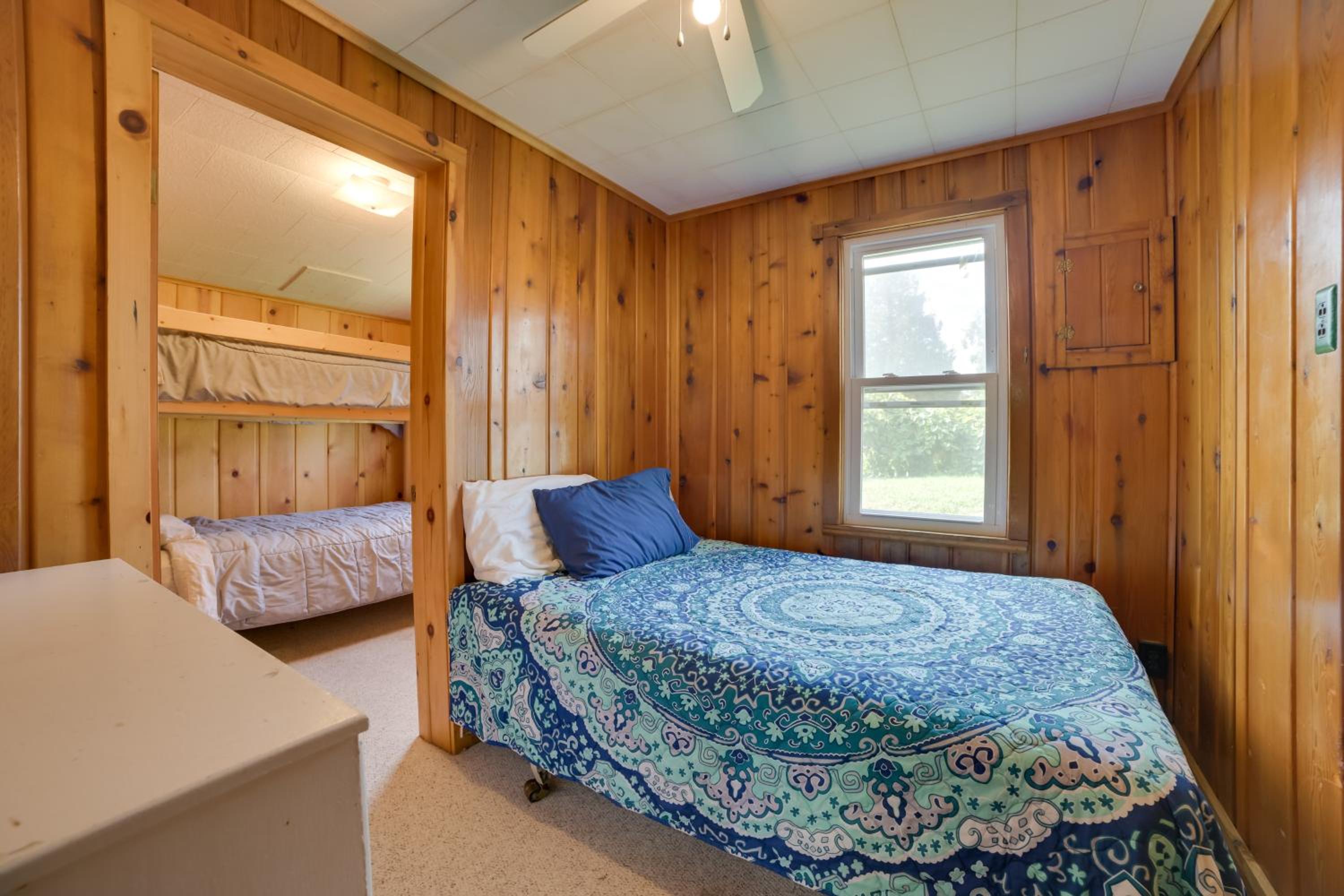 Pet Friendly Mullett Lake Cabin with Dock!