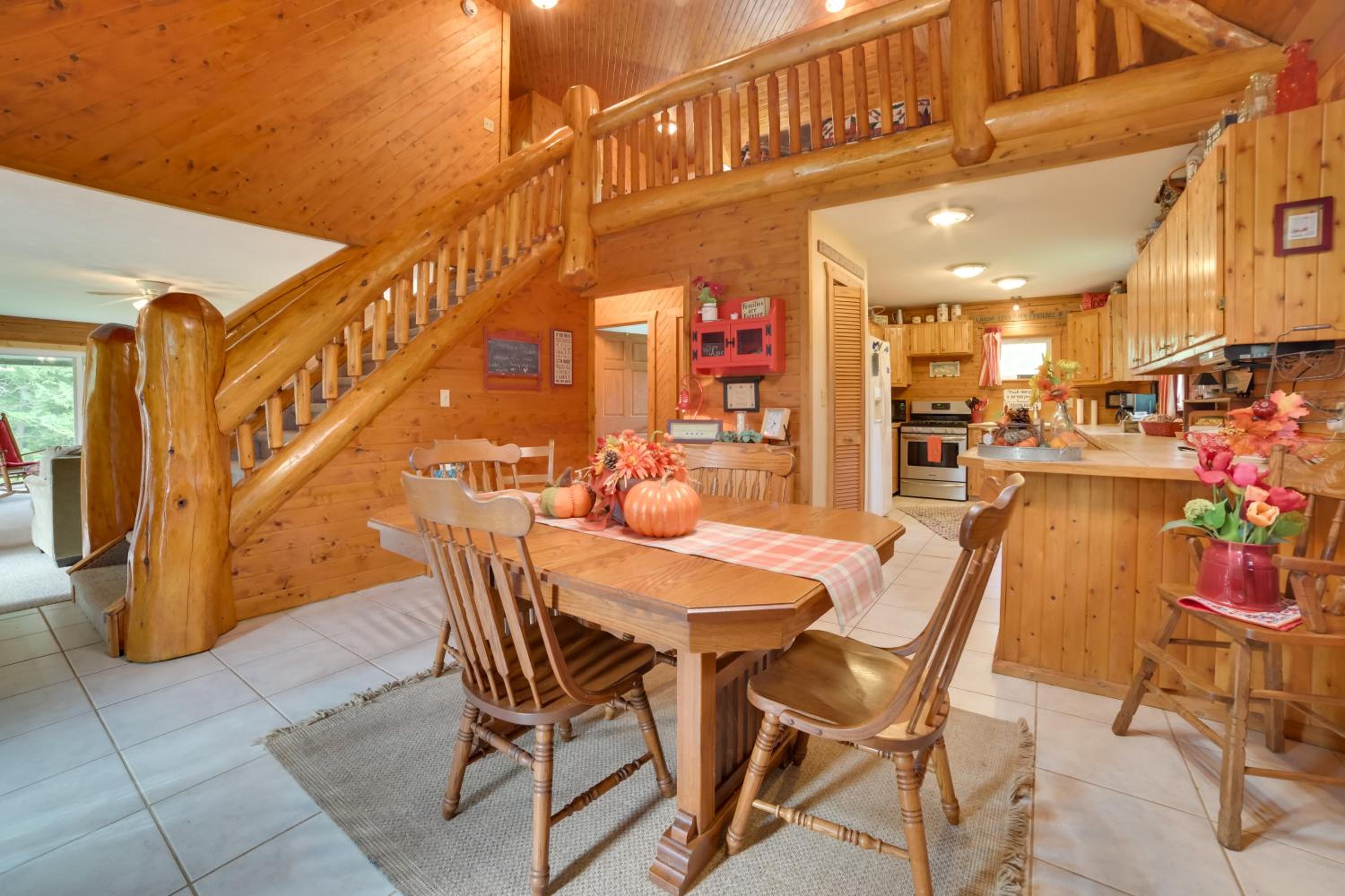 Rustic Mullett Lake Home, 3 Mi to Marina!