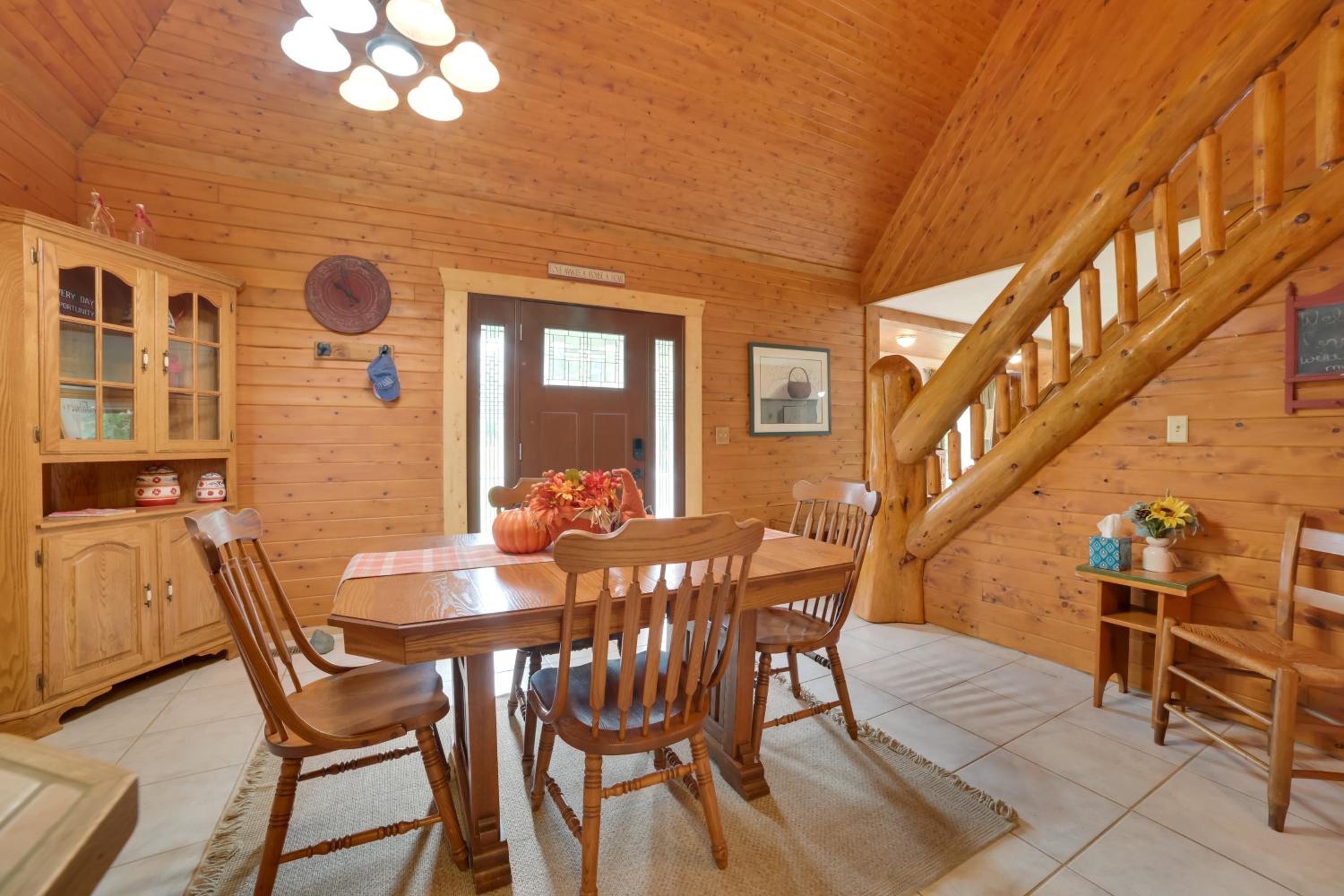 Rustic Mullett Lake Home, 3 Mi to Marina!