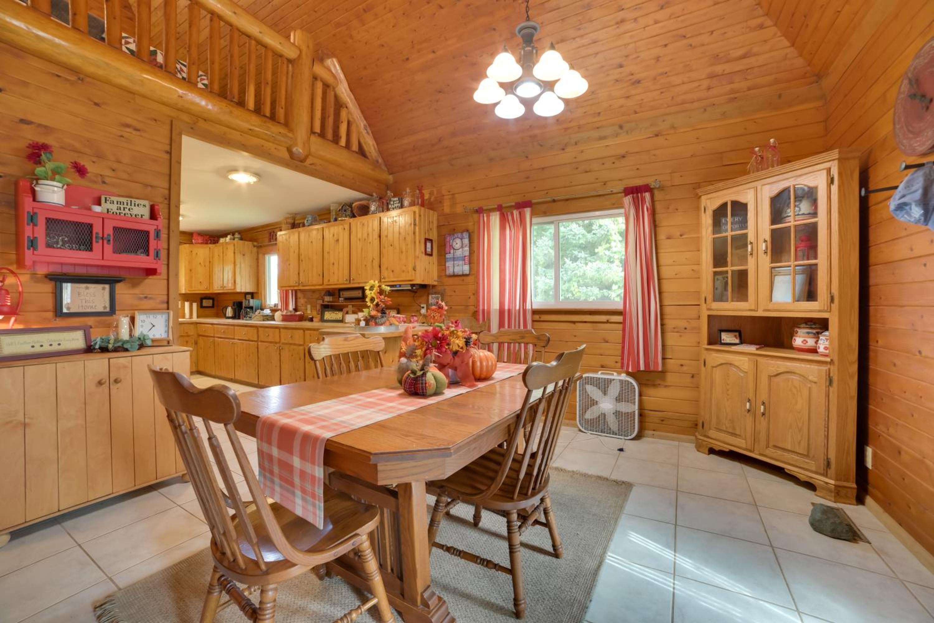 Rustic Mullett Lake Home, 3 Mi to Marina!