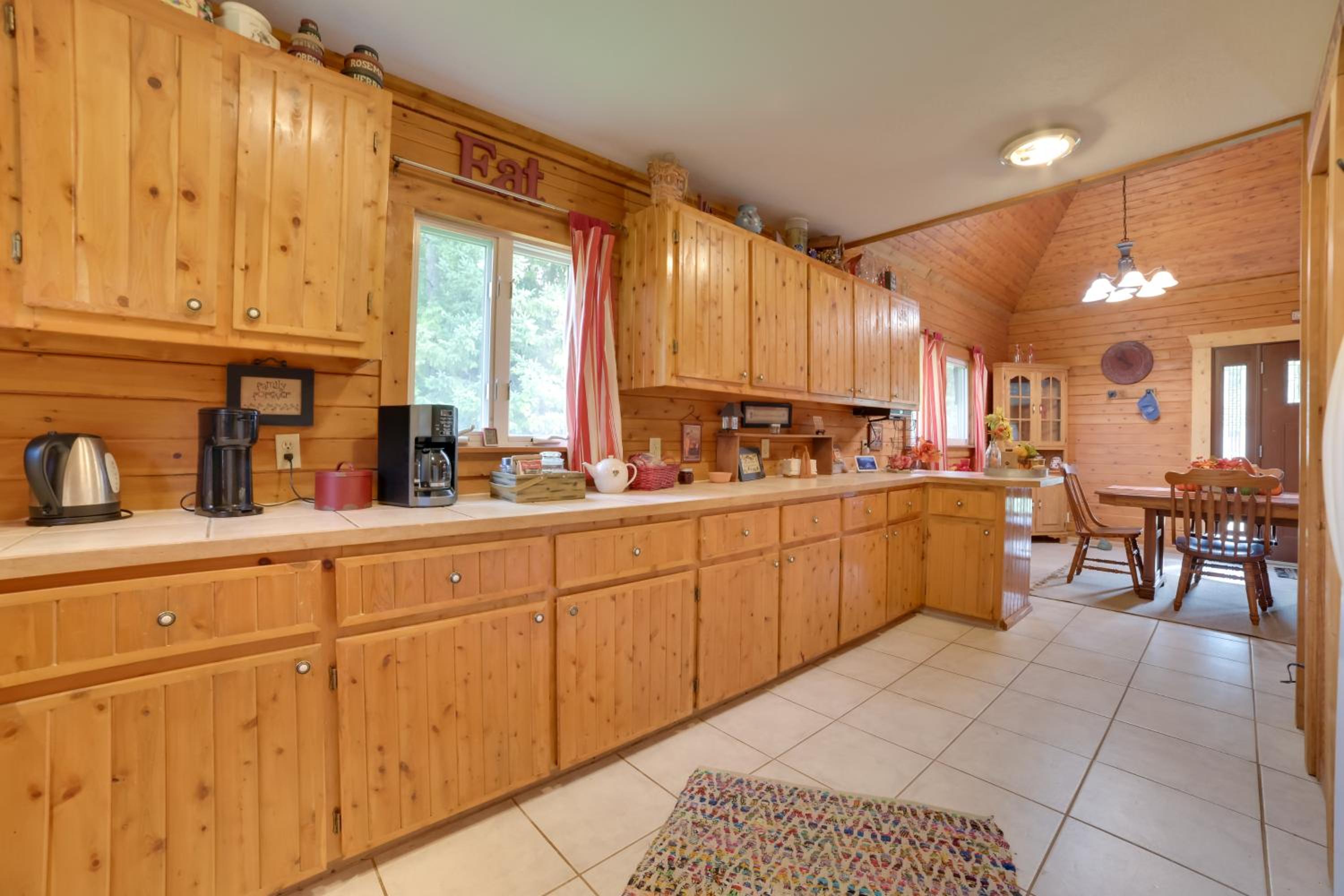Rustic Mullett Lake Home, 3 Mi to Marina!