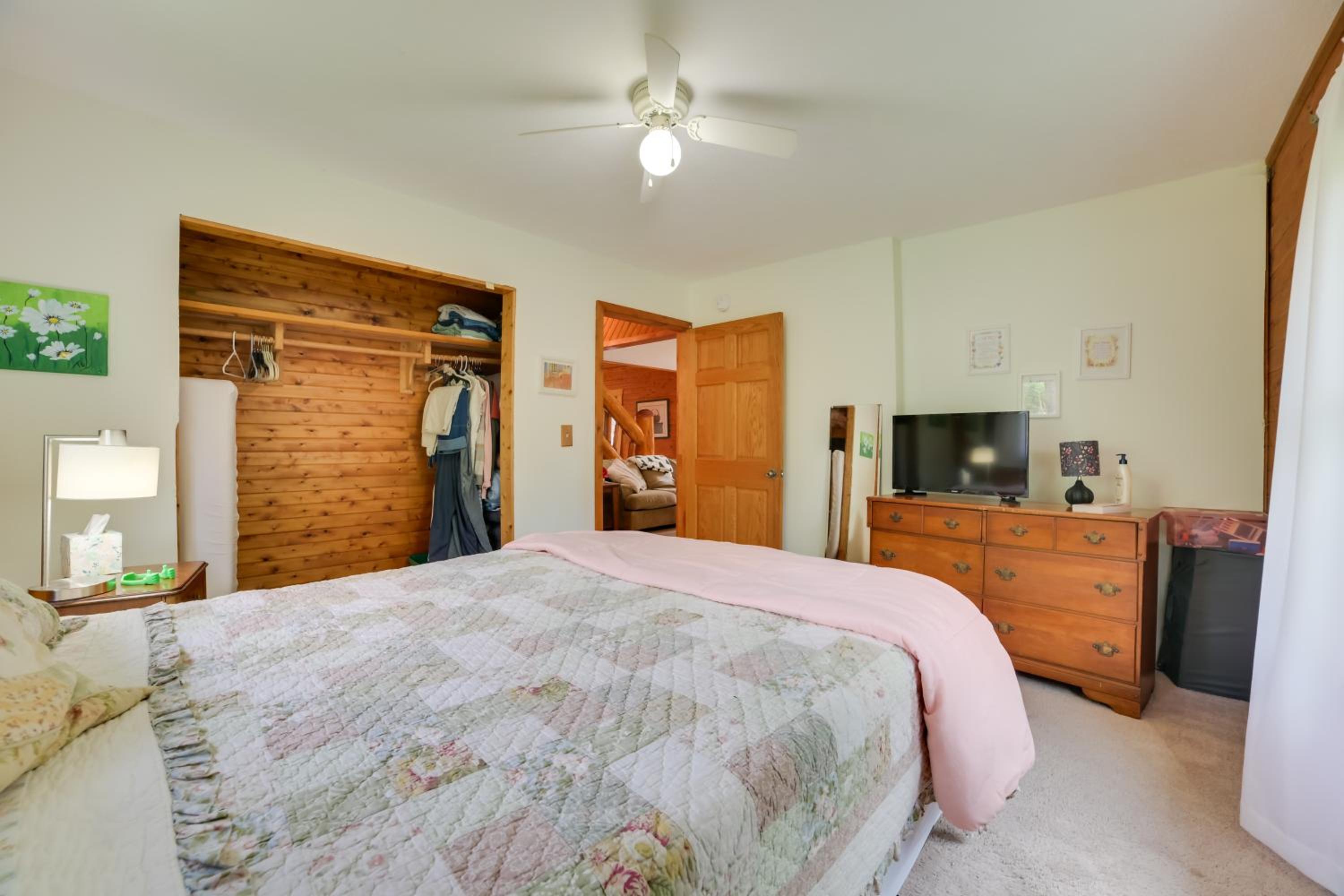 Rustic Mullett Lake Home, 3 Mi to Marina!