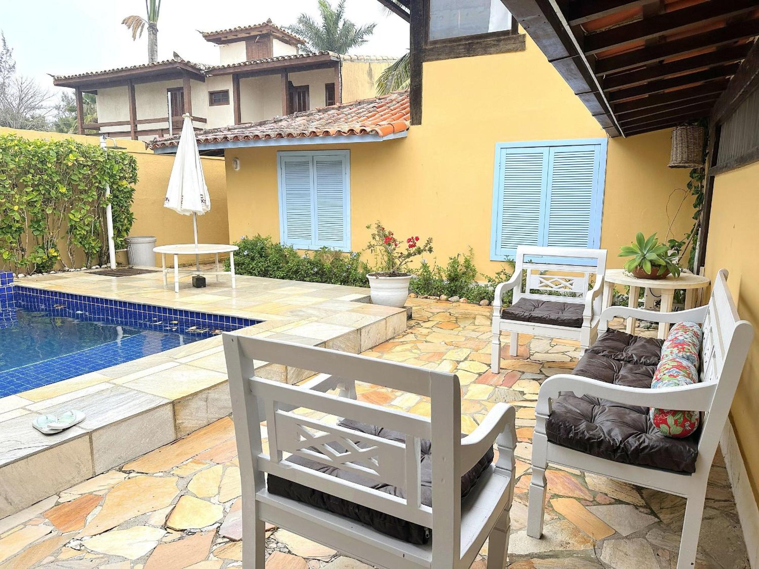 Casa c/ piscina no melhor ponto de Geribá | BZAN12