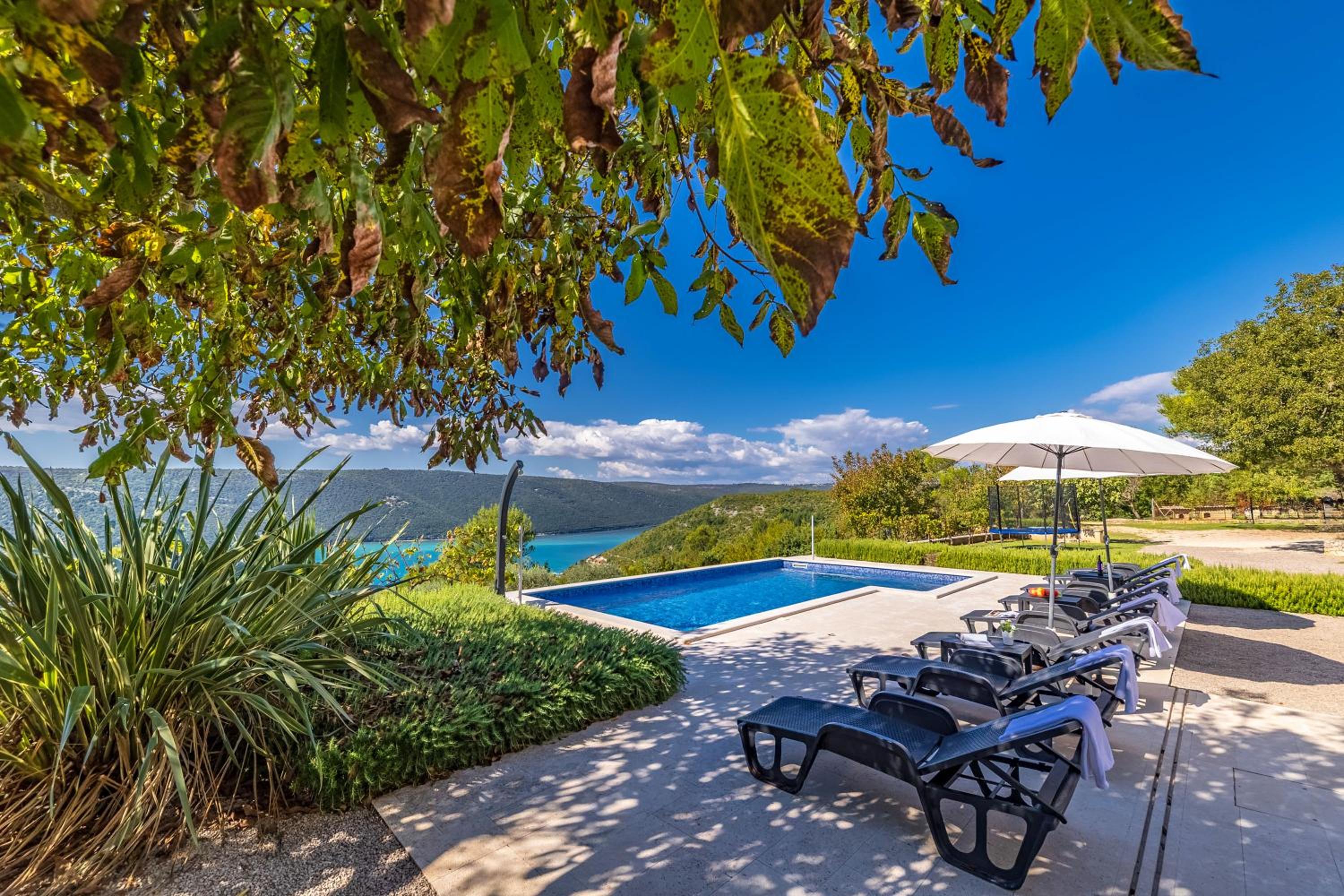 Seaview Pool House Mytilus - Happy Rentals