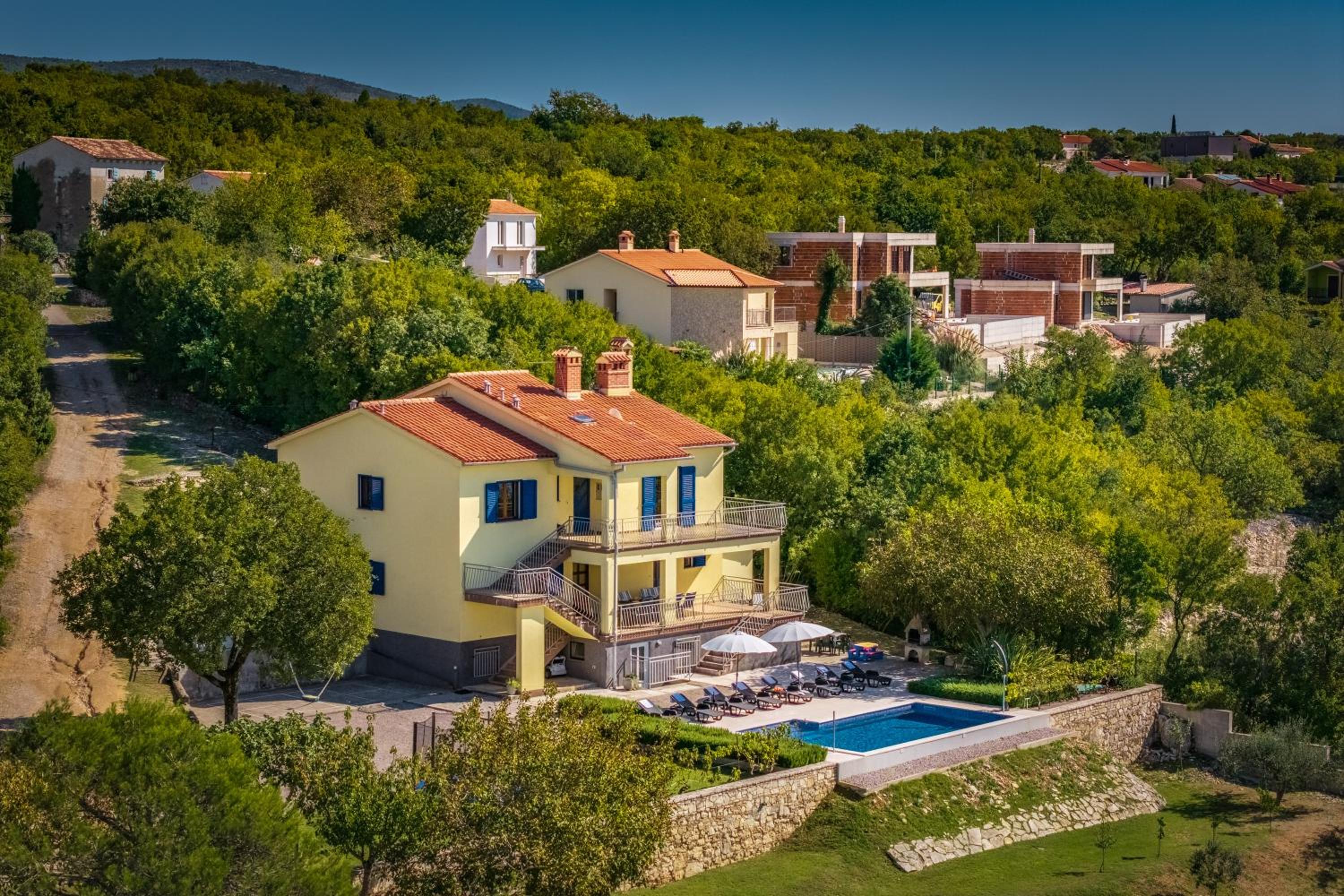 Seaview Pool House Mytilus - Happy Rentals