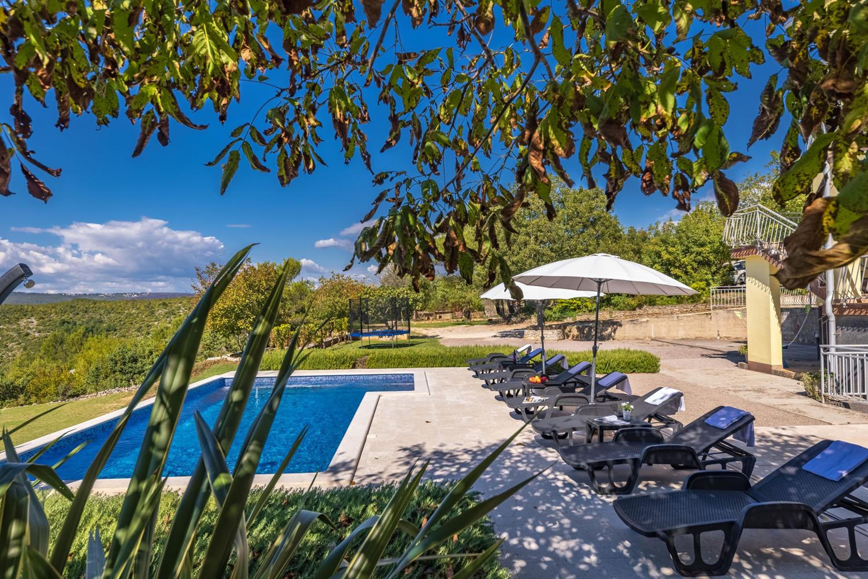 Seaview Pool House Mytilus - Happy Rentals