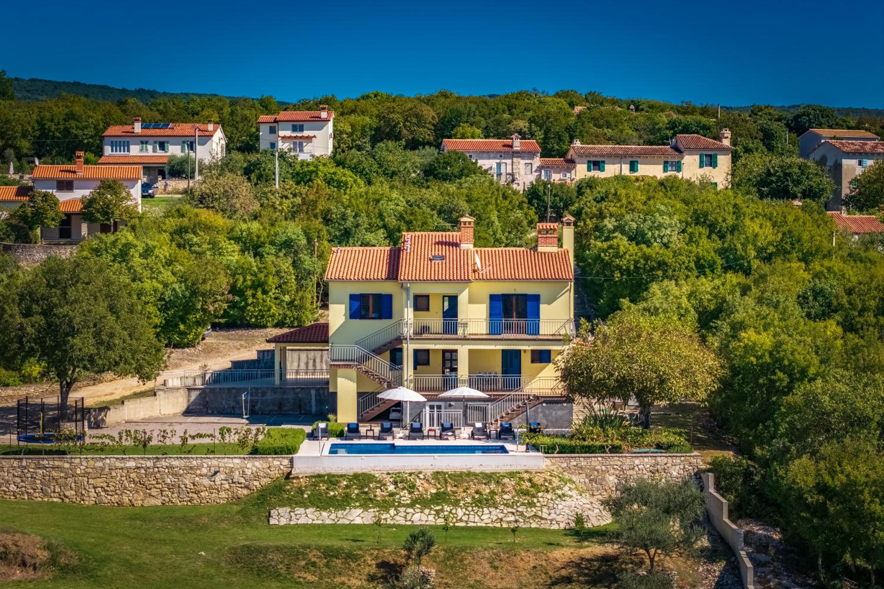 Seaview Pool House Mytilus - Happy Rentals
