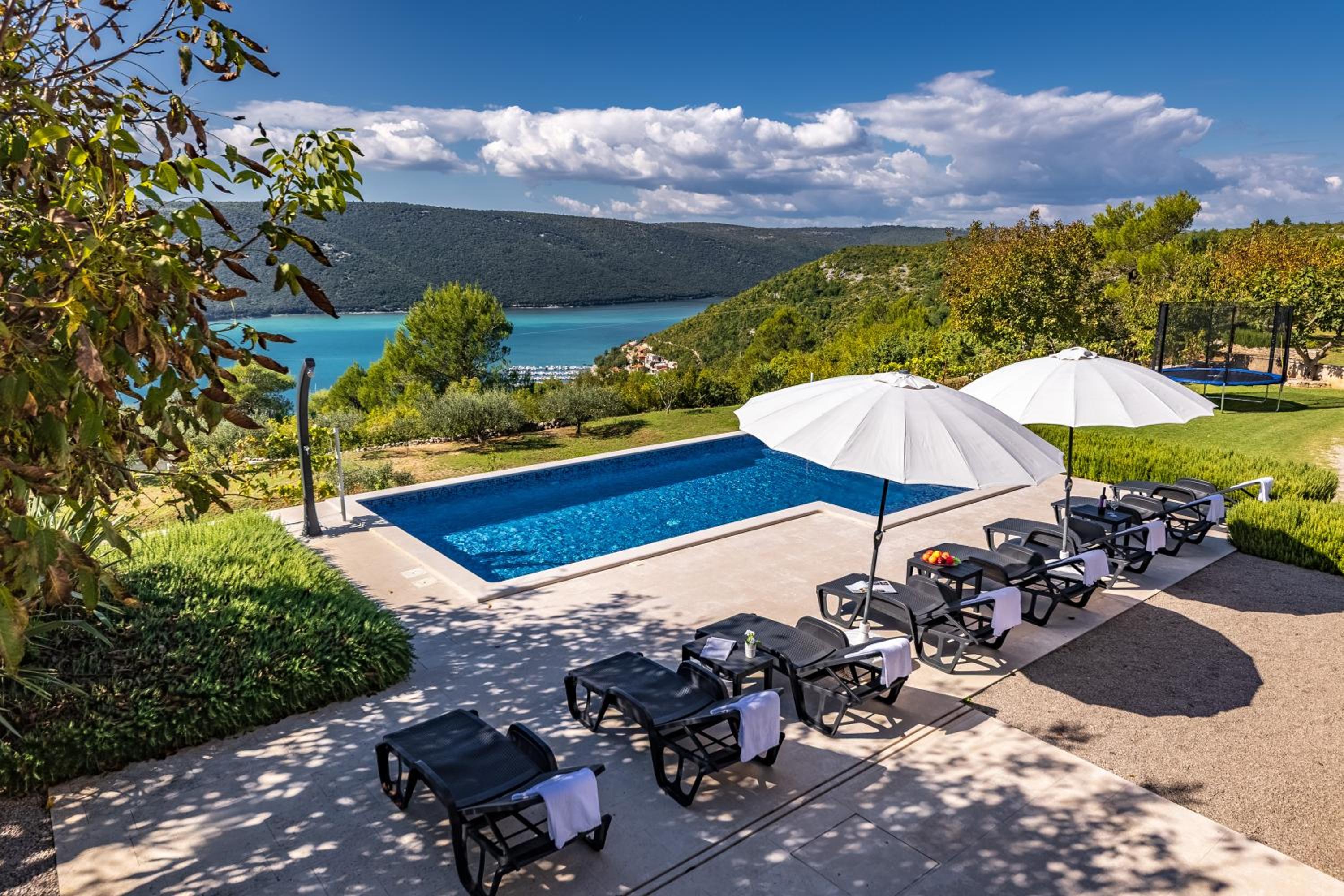 Seaview Pool House Mytilus - Happy Rentals