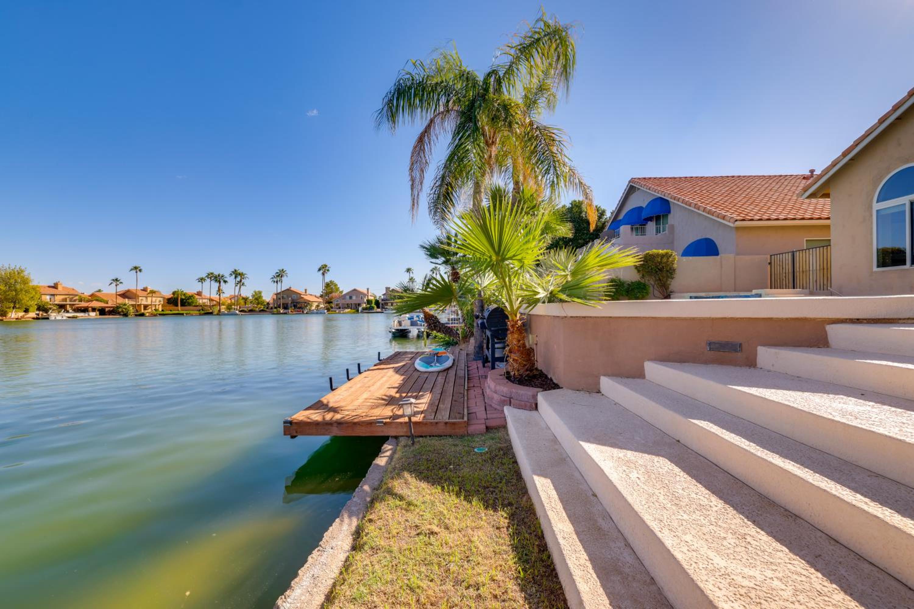 Lakefront Living! Huge Phoenix Home with Pool Table