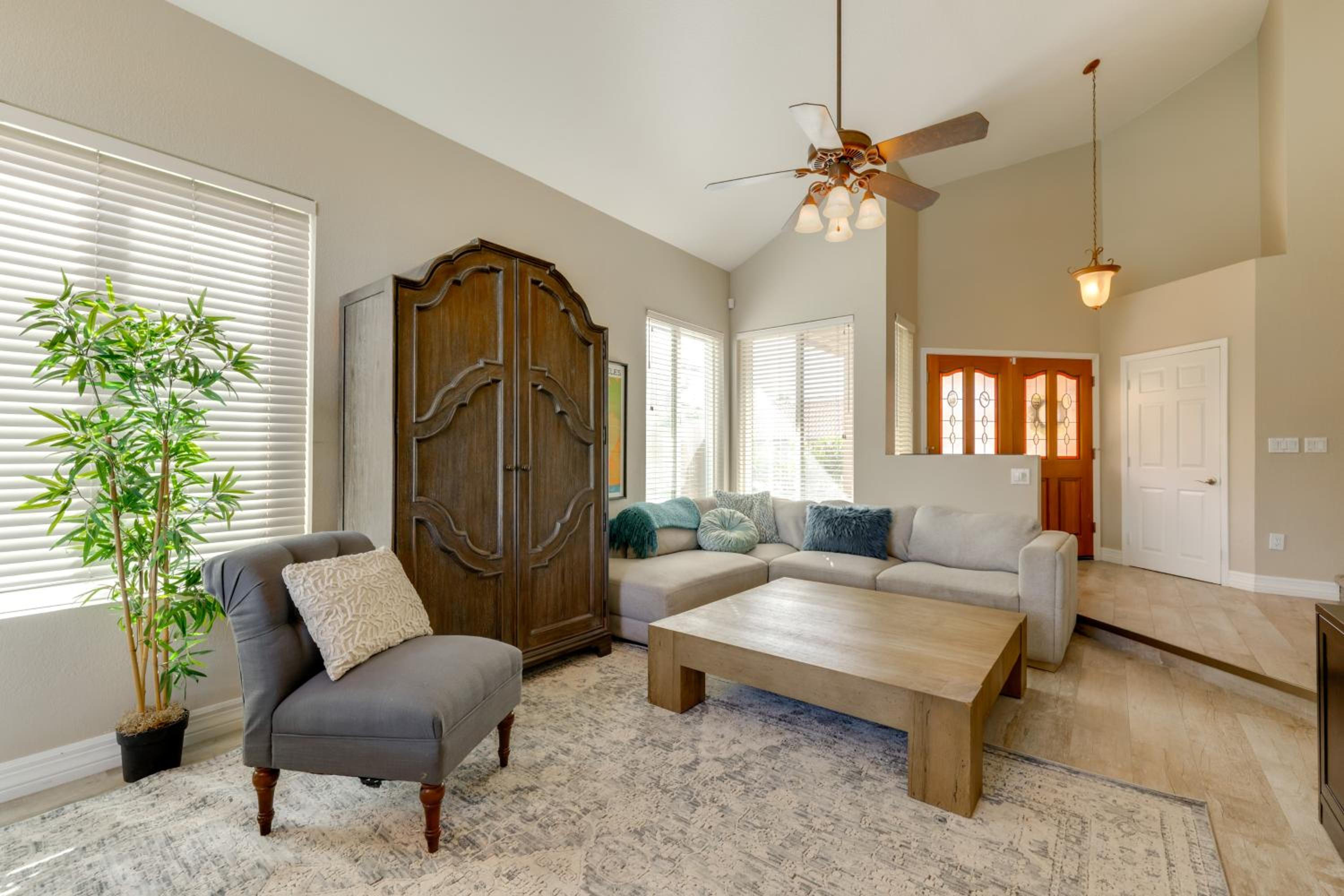 Lakefront Living! Huge Phoenix Home with Pool Table