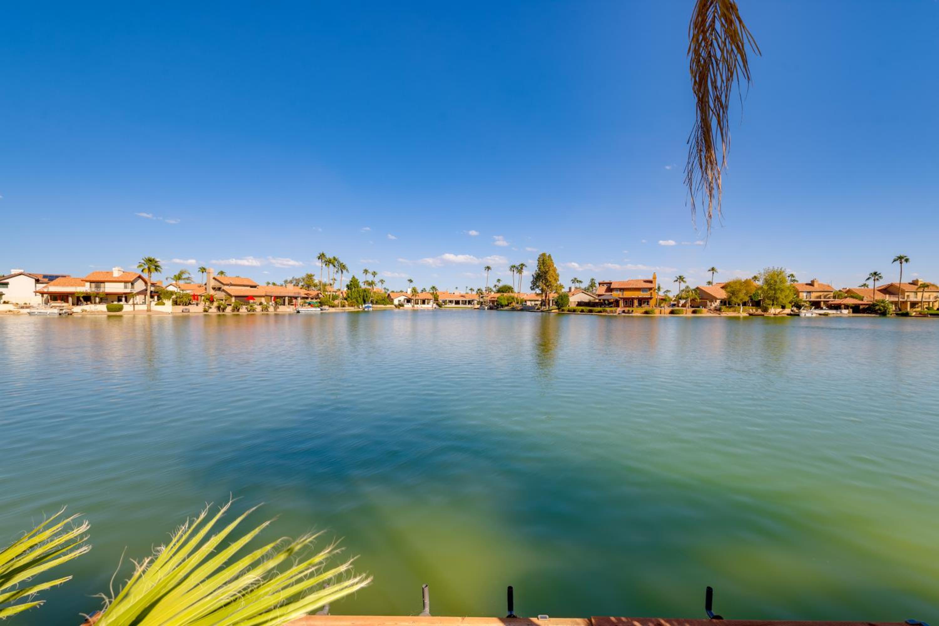 Lakefront Living! Huge Phoenix Home with Pool Table