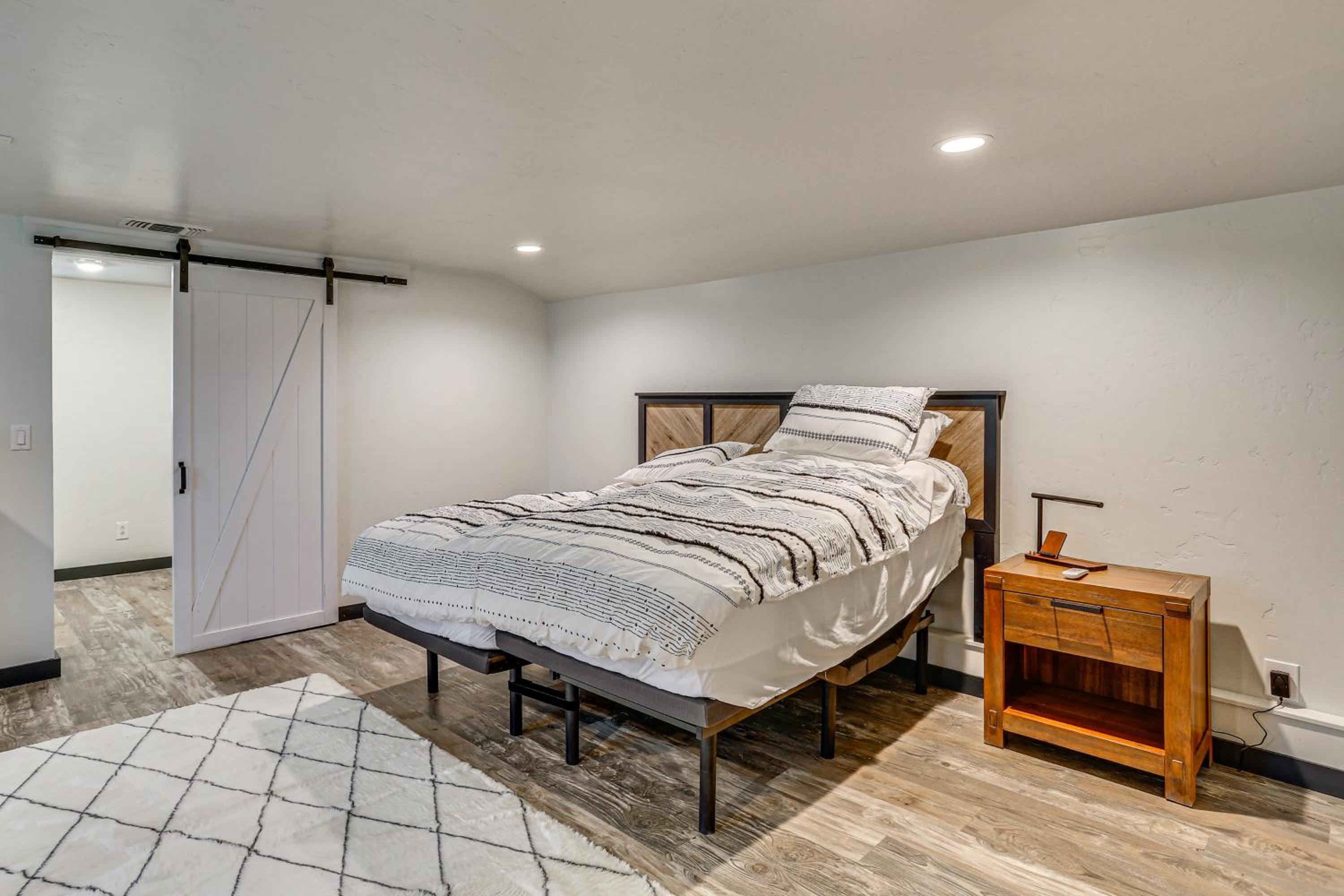Backyard Oasis with Hot Tub and Views Weaverville Gem