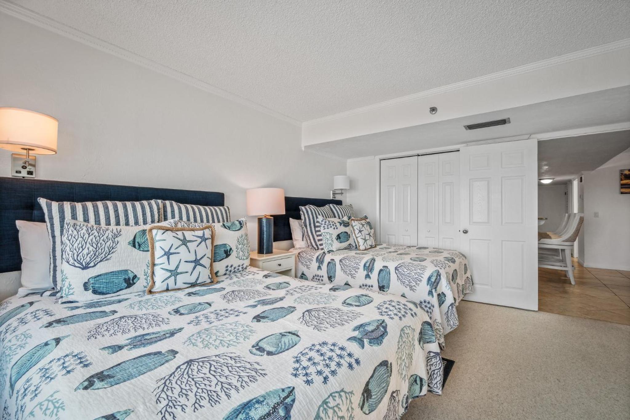 Luxury direct oceanfront corner penthouse with heated pool and garage parking