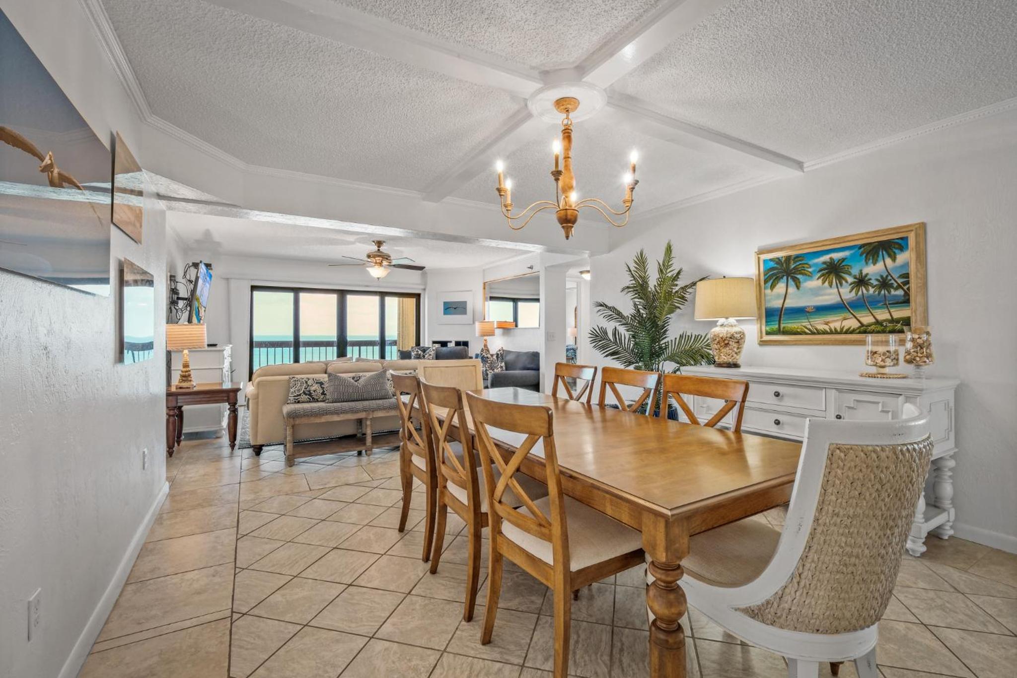 Luxury direct oceanfront corner penthouse with heated pool and garage parking