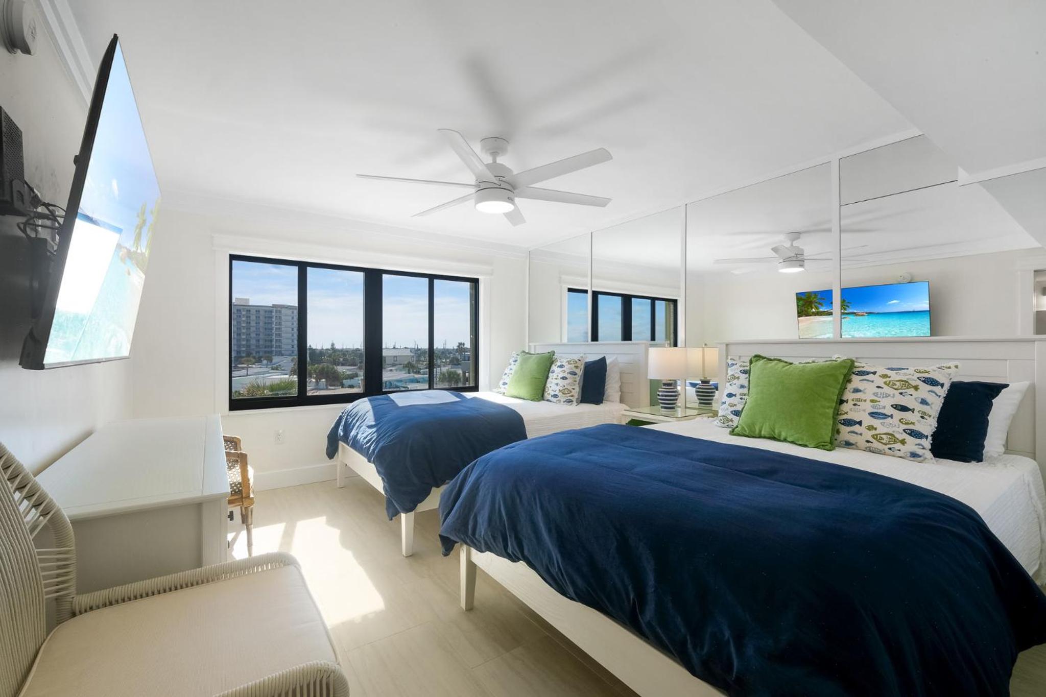 Luxury direct oceanfront corner with large private balcony, heated pool and garage