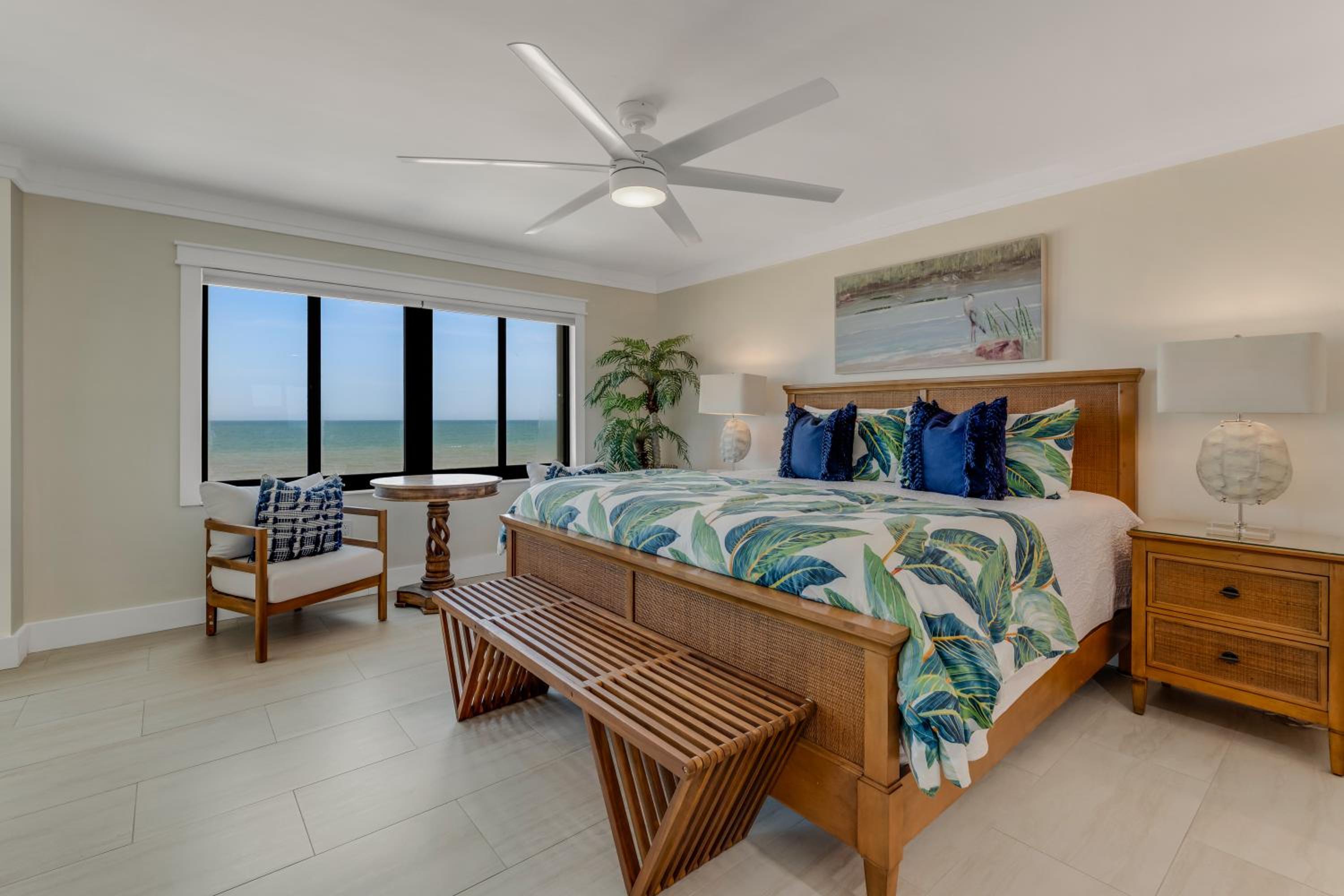 Luxury direct oceanfront corner with large private balcony, heated pool and garage