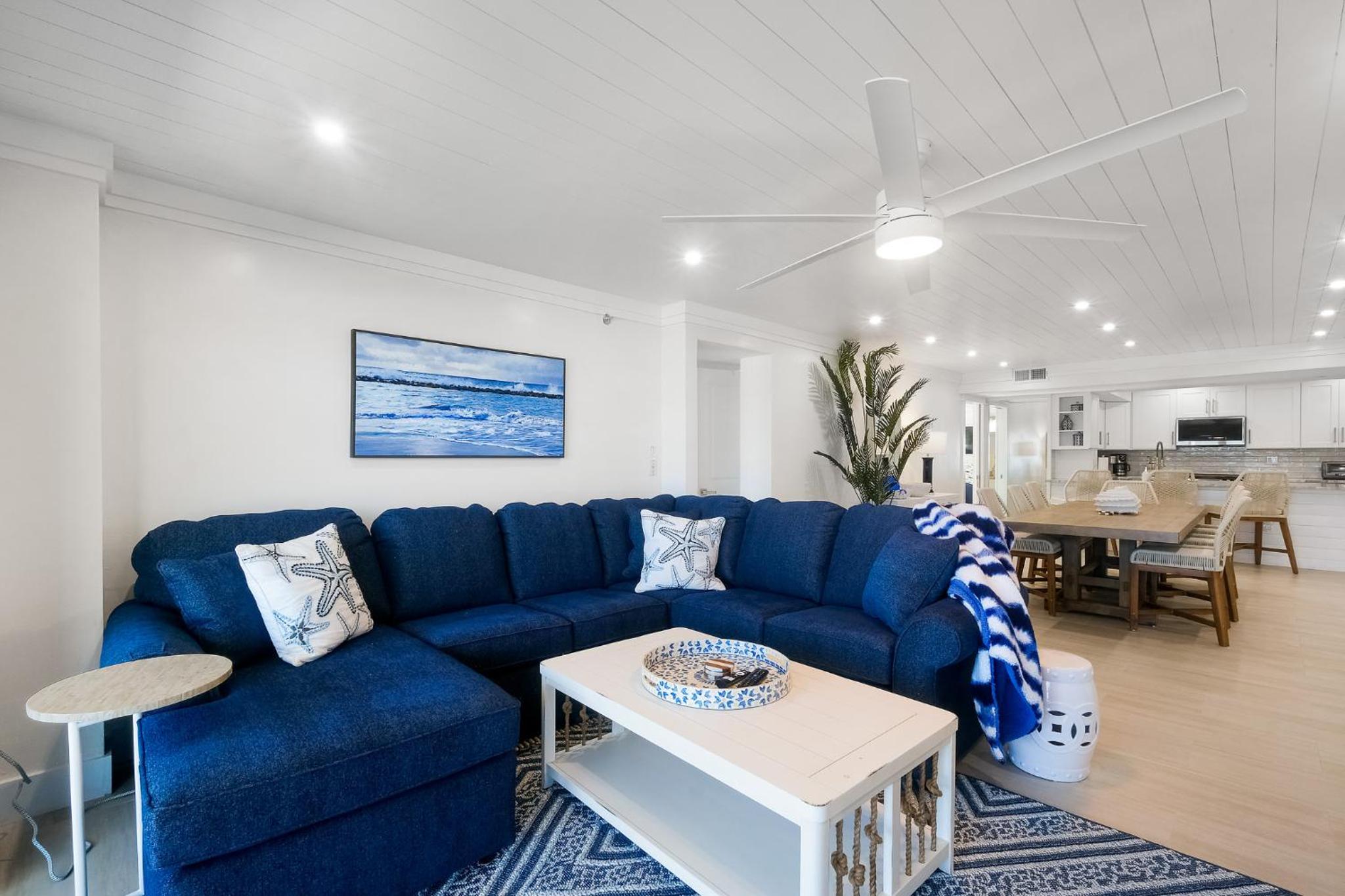 Luxury direct oceanfront corner with large private balcony, heated pool and garage