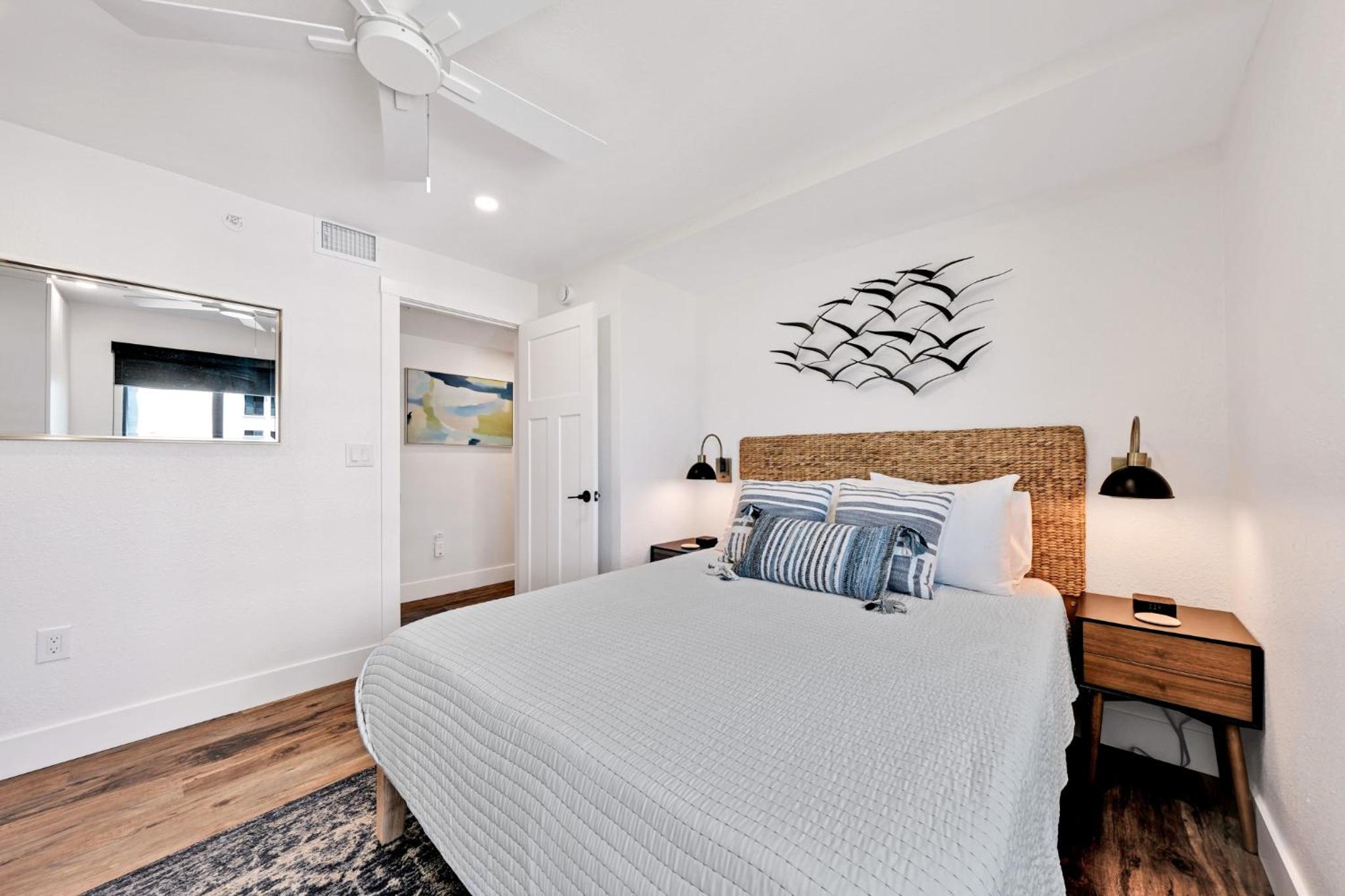 Direct oceanfront corner penthouse with huge wrap-around balcony offering beach and pool views