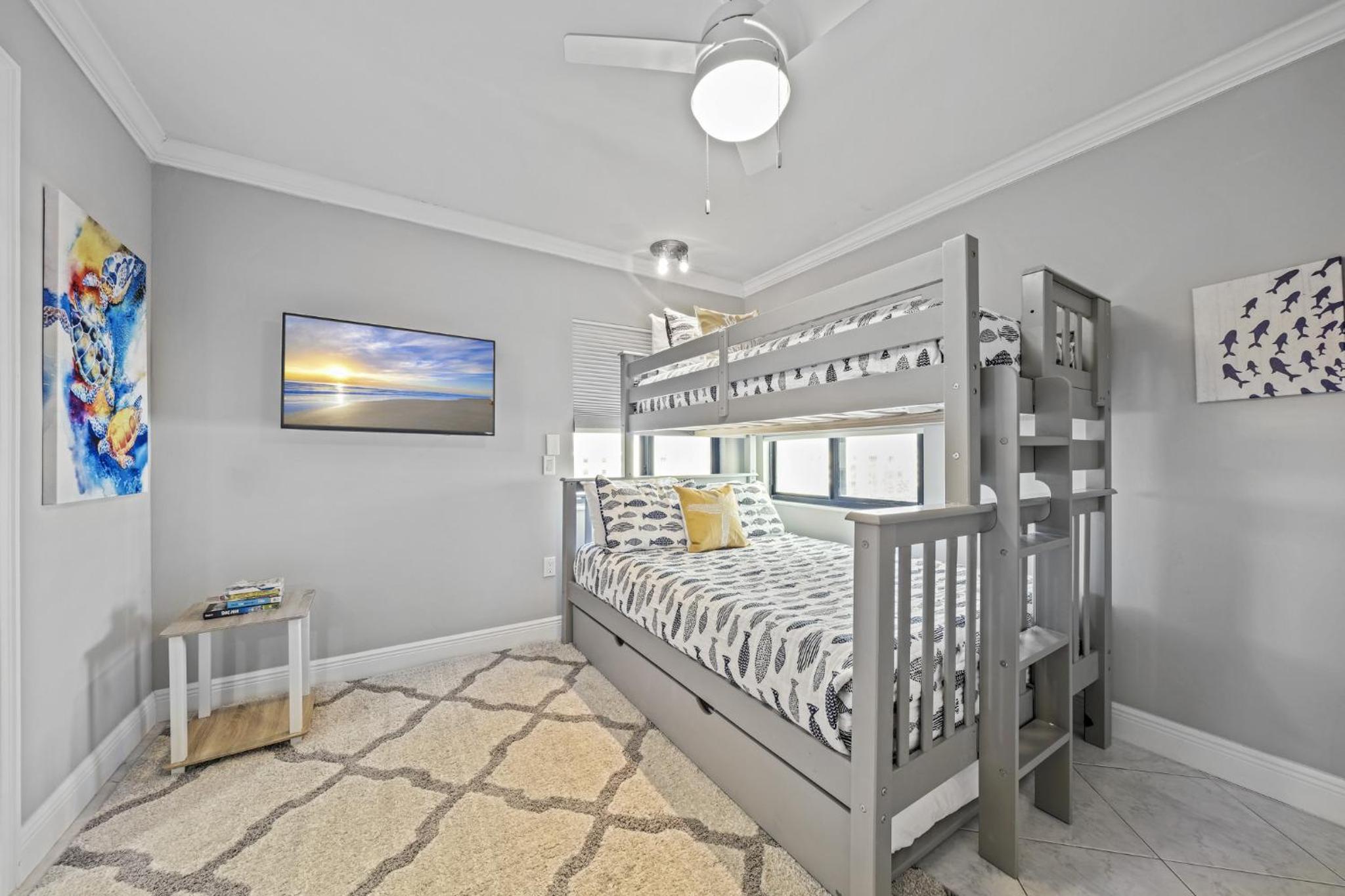 Updated direct oceanfront corner condo with a wrap-around balcony overlooking the heated pool
