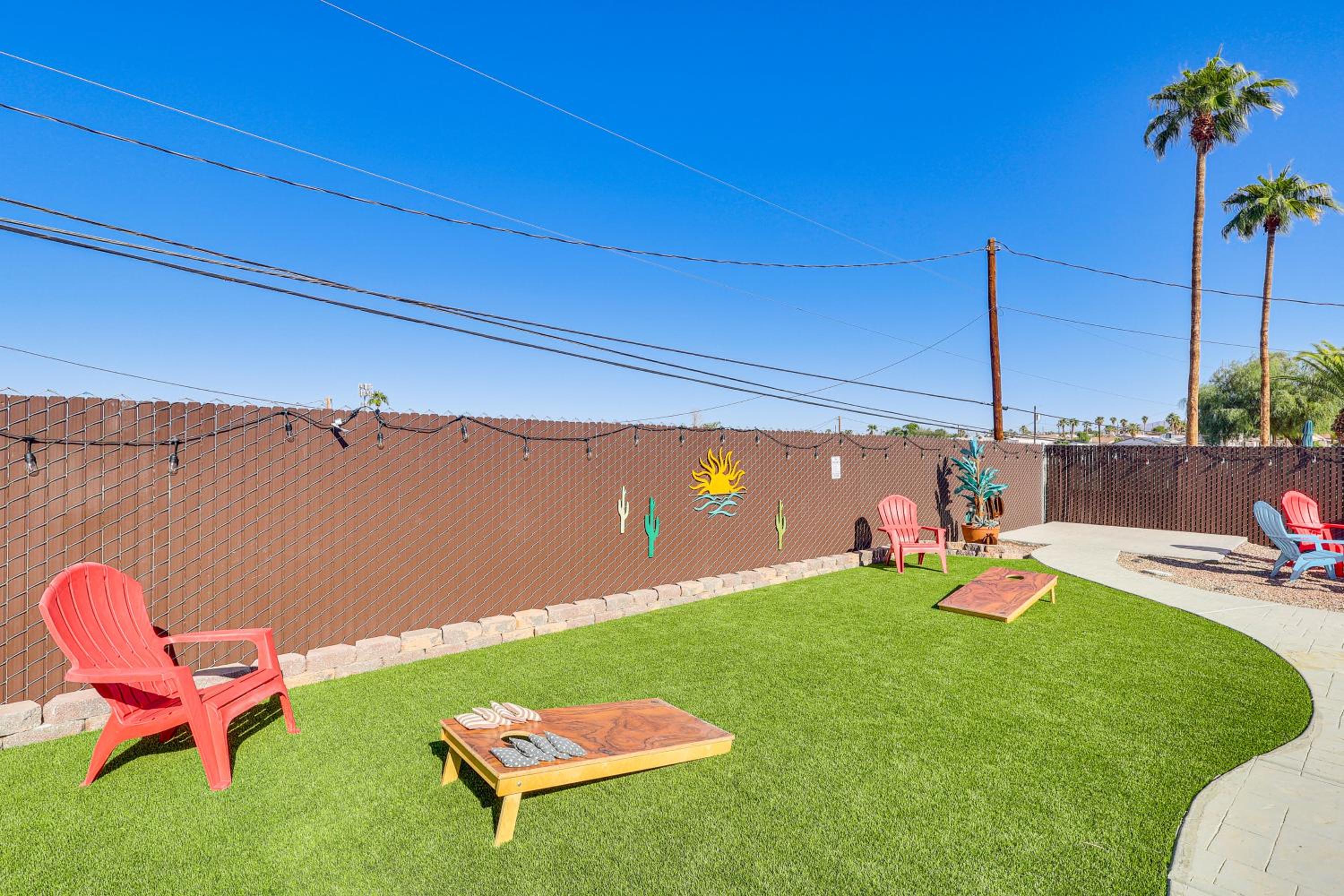 Pool, Games and Views! Lake Havasu City Family Home