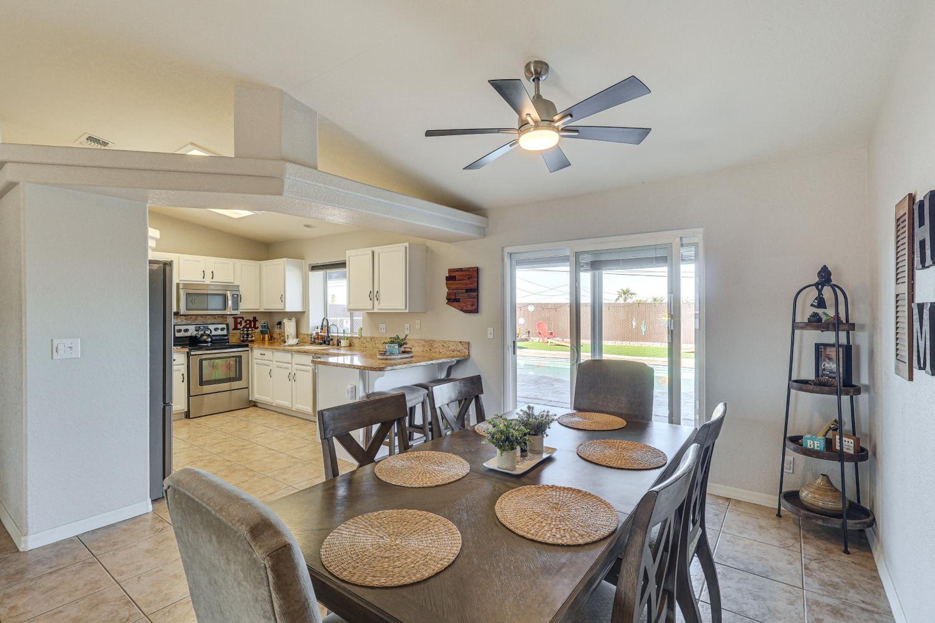 Pool, Games and Views! Lake Havasu City Family Home