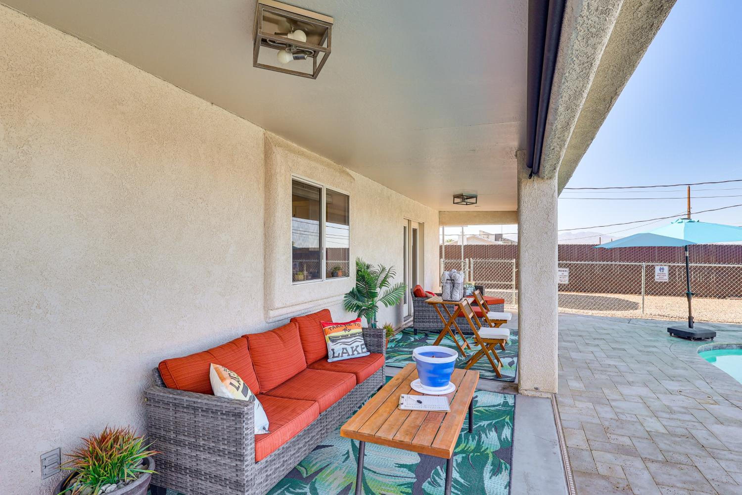 Pool, Games and Views! Lake Havasu City Family Home