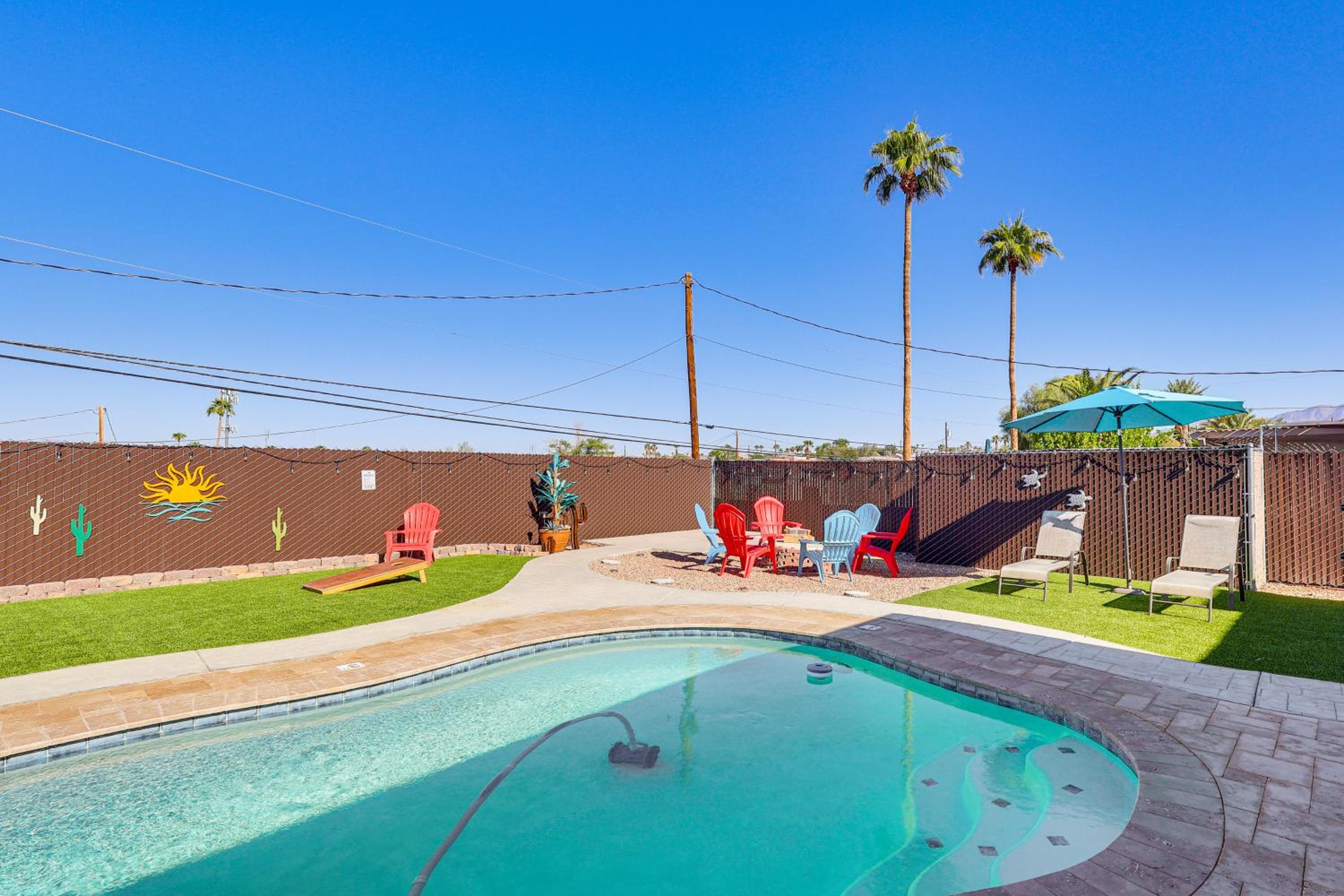 Pool, Games and Views! Lake Havasu City Family Home