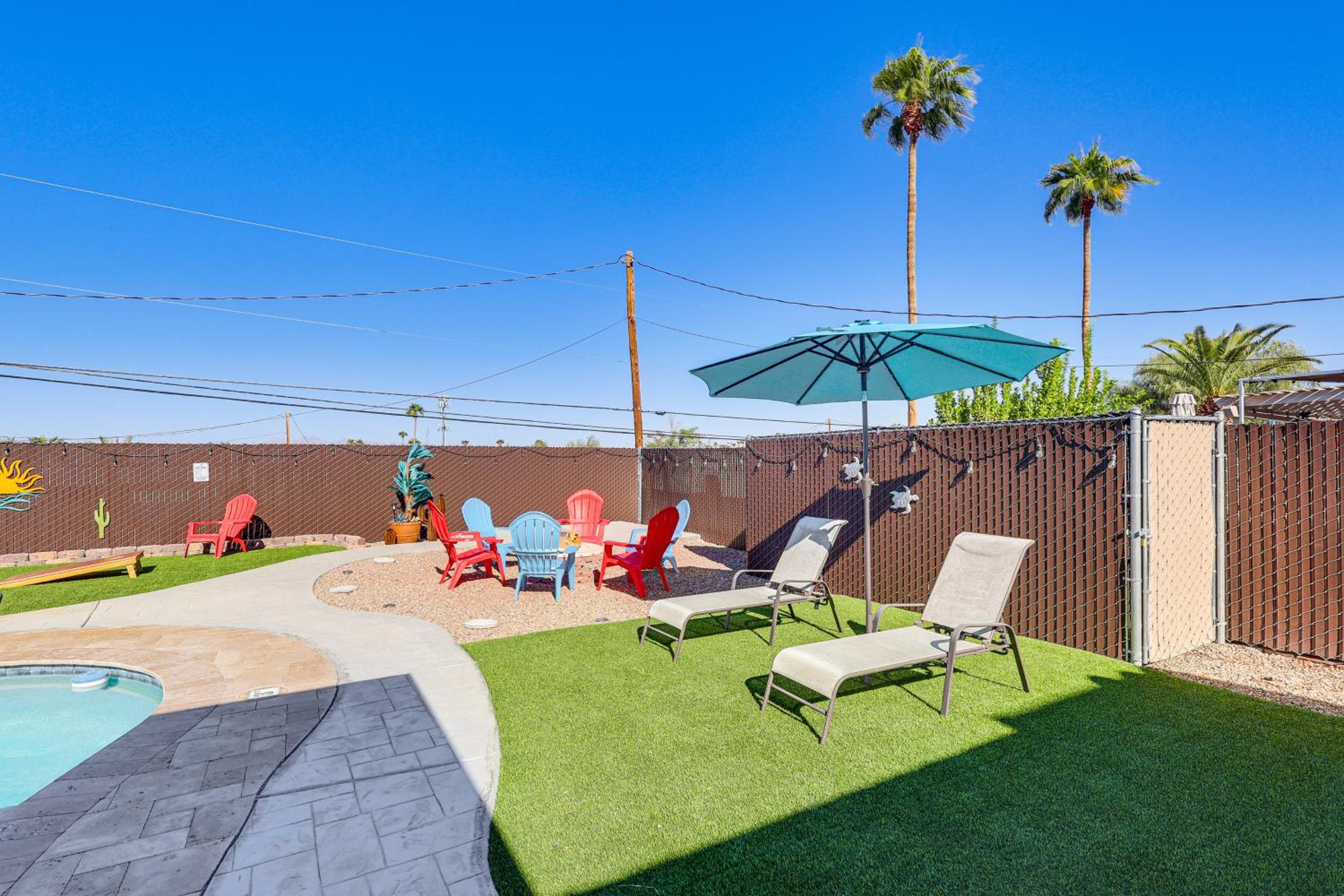 Pool, Games and Views! Lake Havasu City Family Home