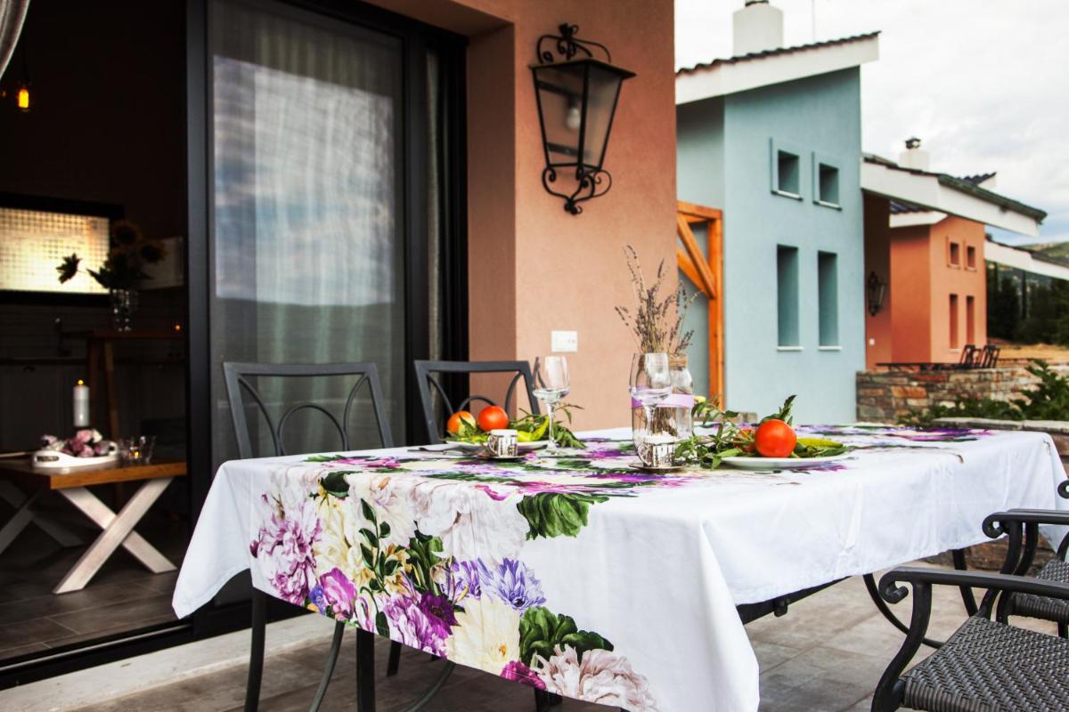 outdoor BBQ area