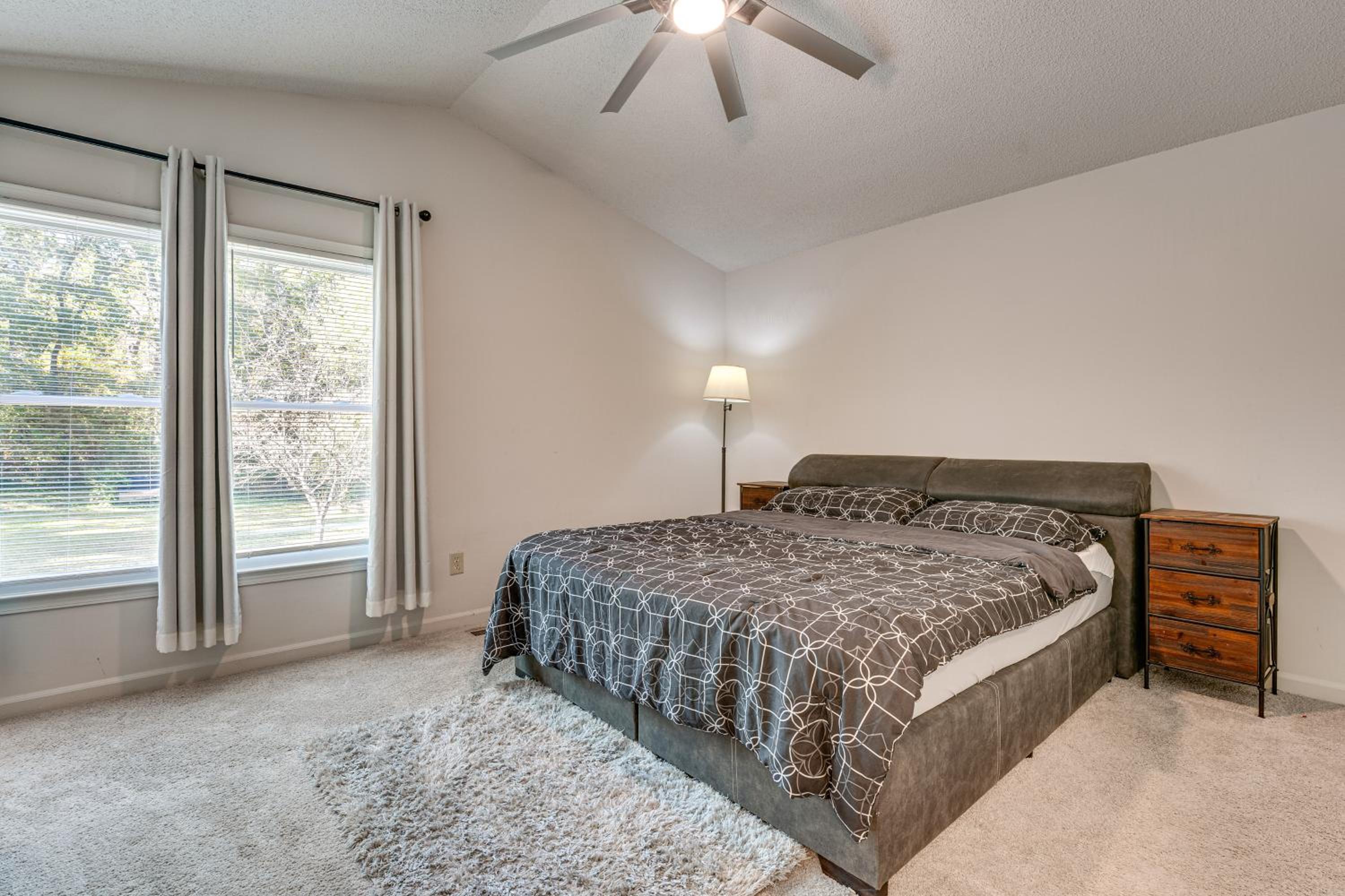 Easy I-20 Access to ATL Suburban Retreat with Yard