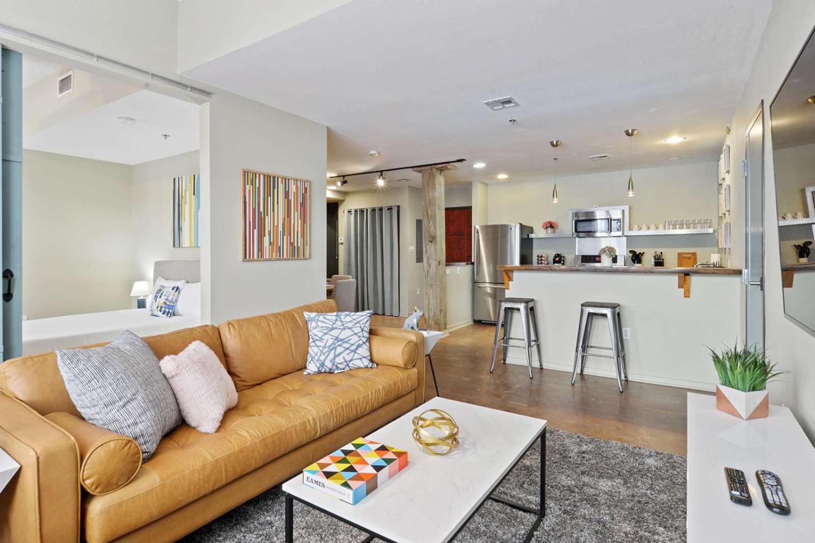 Group Getaway - 2 Modern 3BR-2BA Warehouse Flats - 6 Bedrooms & 4 Baths Total