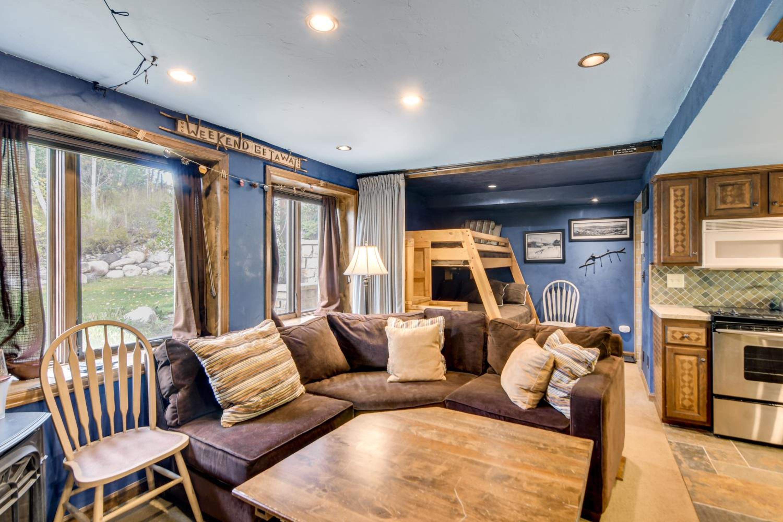 Ski-InandSki-Out Condo with Patio in Steamboat Springs