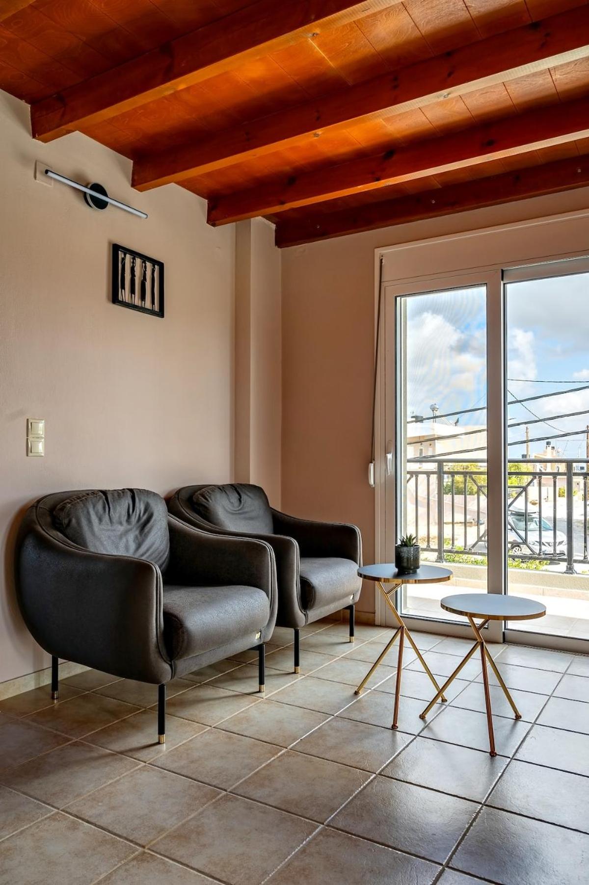 Aurora Heraklion Seasons Villa- Sea Pool Fireplace