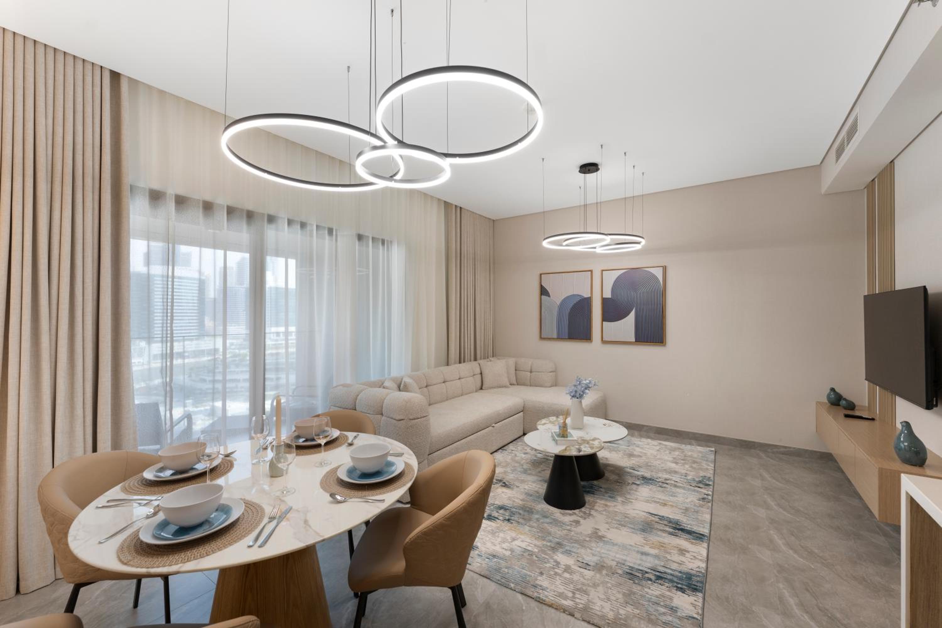 Brand New 2BR Peninsula One with Burj Khalifa View
