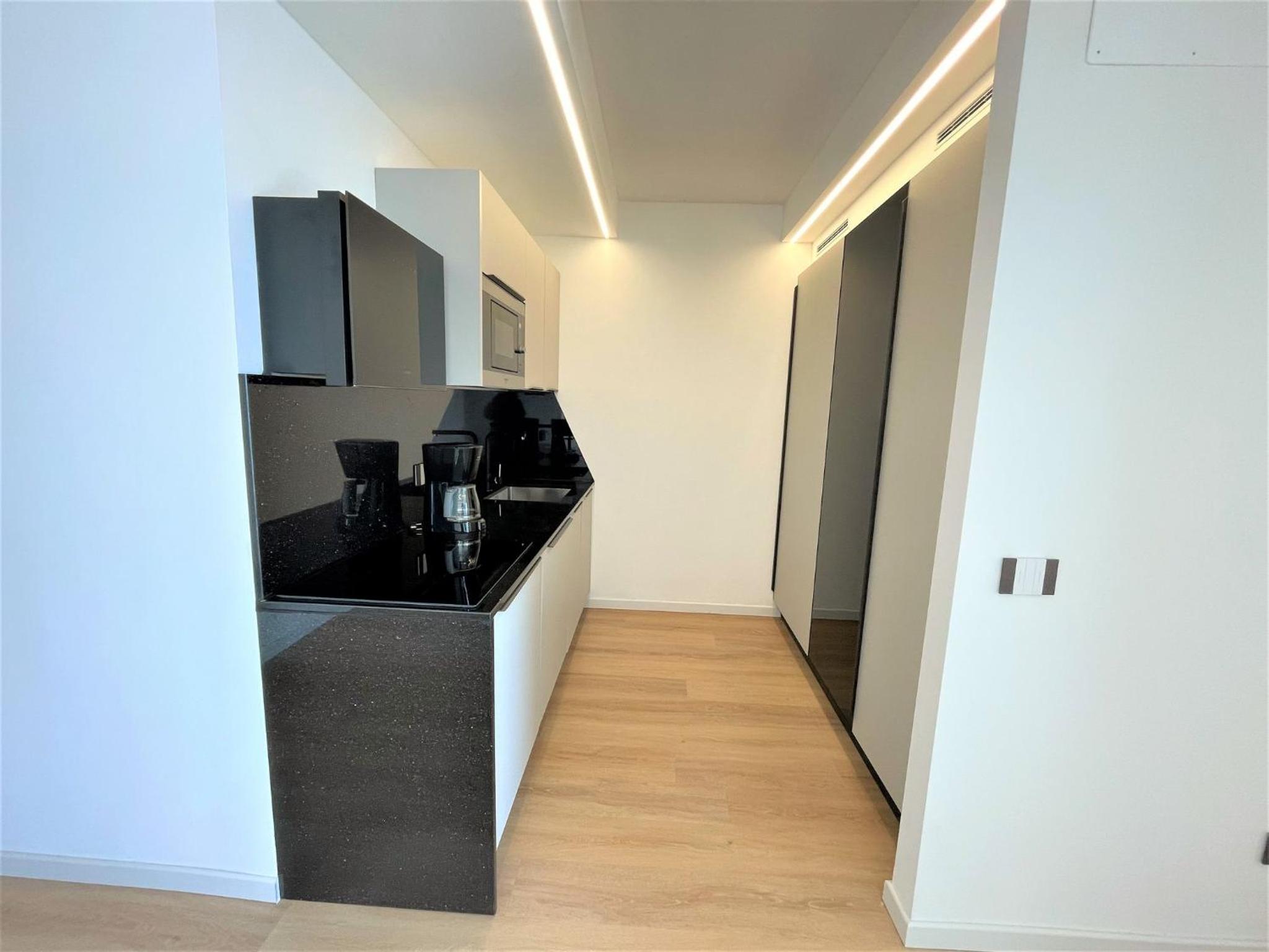 Modern seafront flat with stunning views