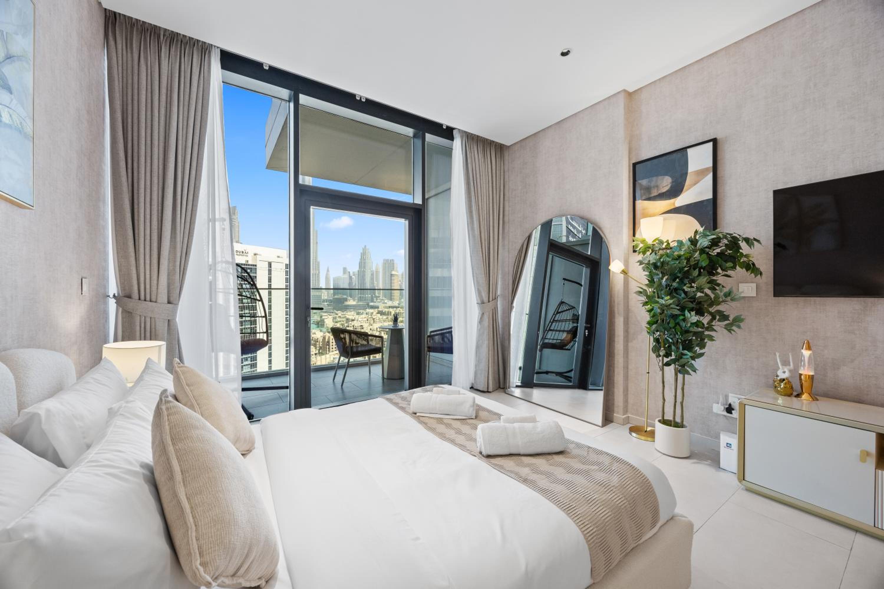Burj Khalifa View Premium Studio near Dubai Mall