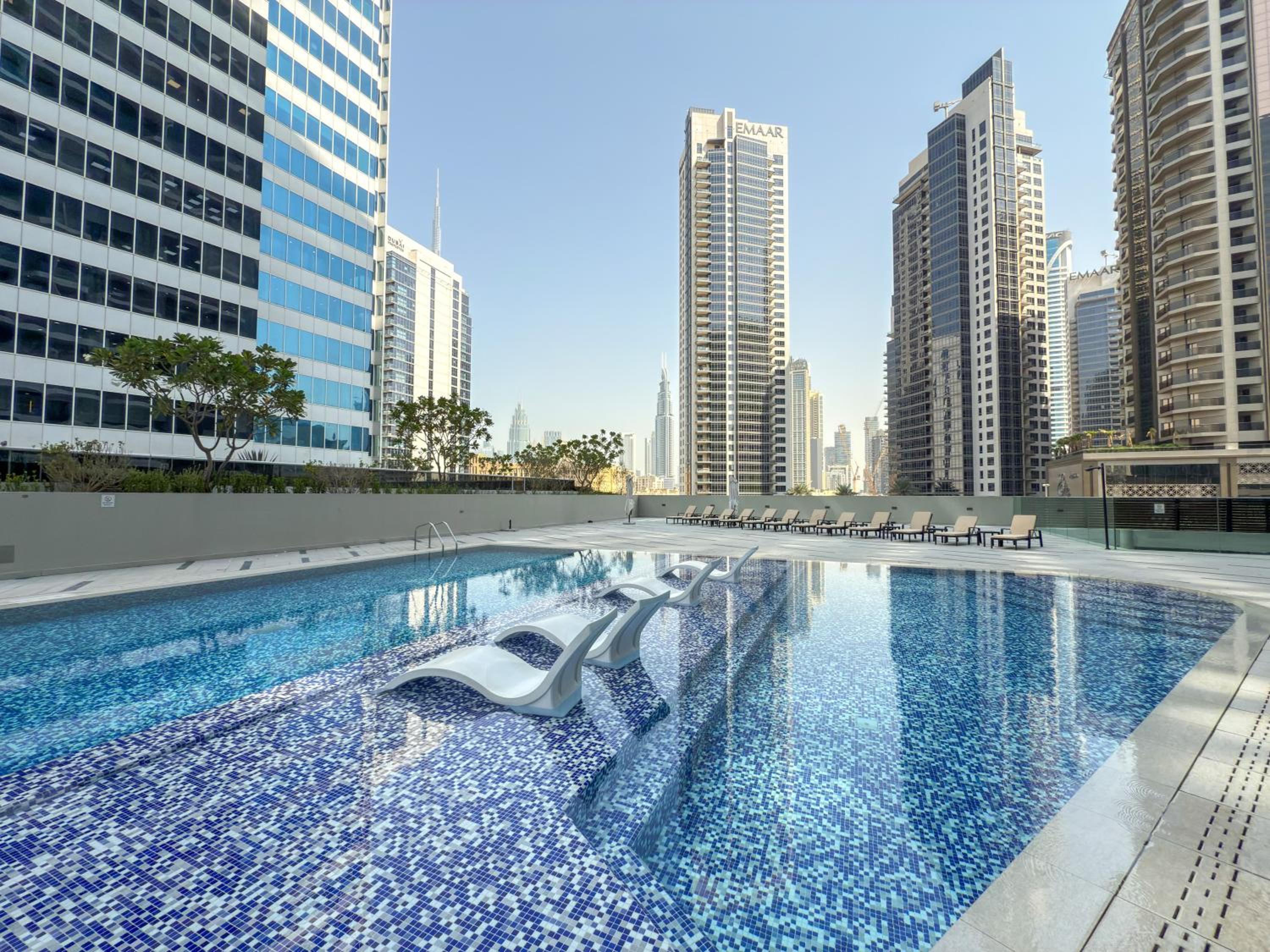 Burj Khalifa View Premium Studio near Dubai Mall