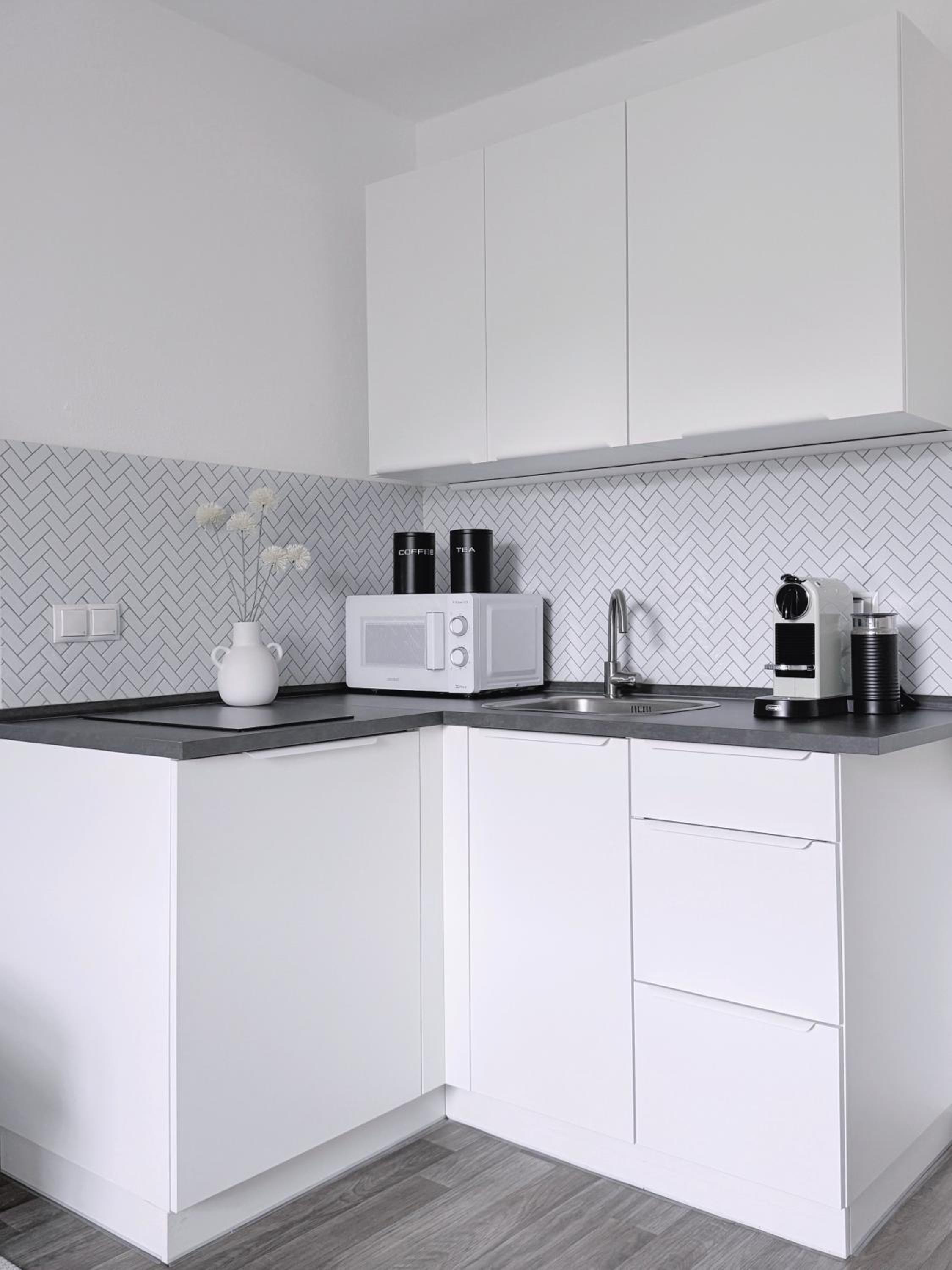 nestup - Zentrales Apartment mit Boxspringbetten, Smart-TV und ausgestatteter Küche