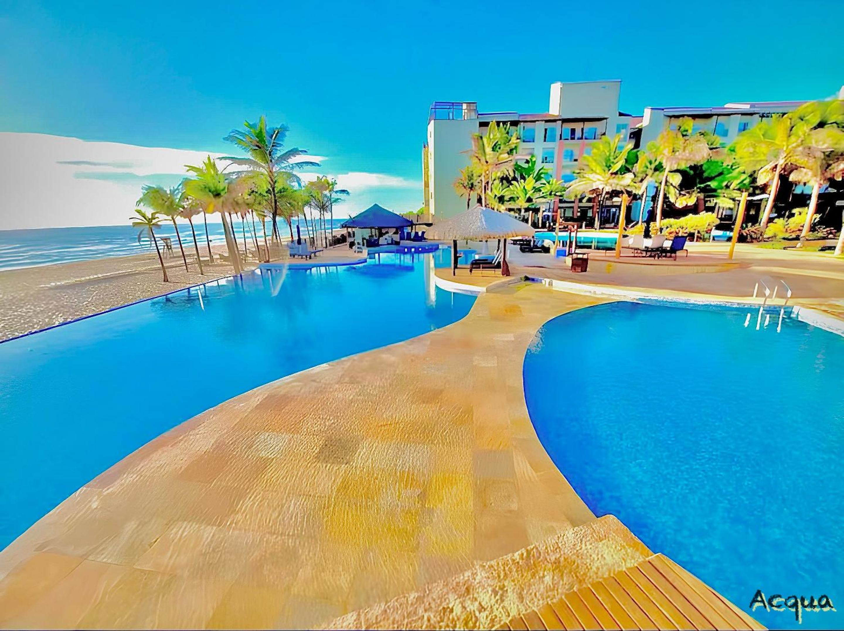 Apartamento Particular à Beira Mar em Resort Beach Park
