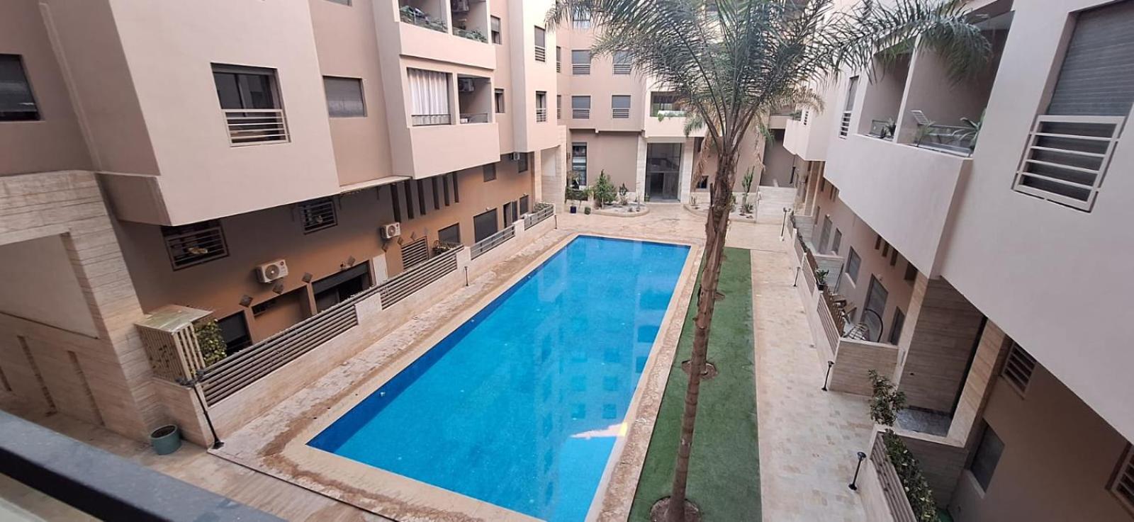 Appartement Moderne Centre Gueliz Sunny Pool PS4 & Wi-Fi