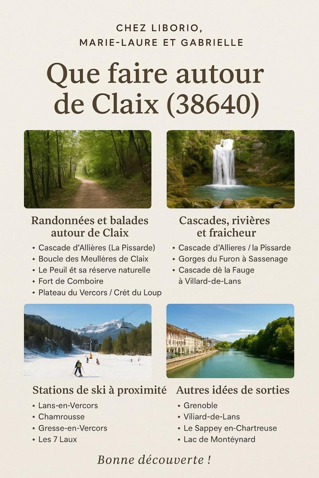 Maison spacieuse au calme aux portes du Vercors, Belledonne et Chartreuse