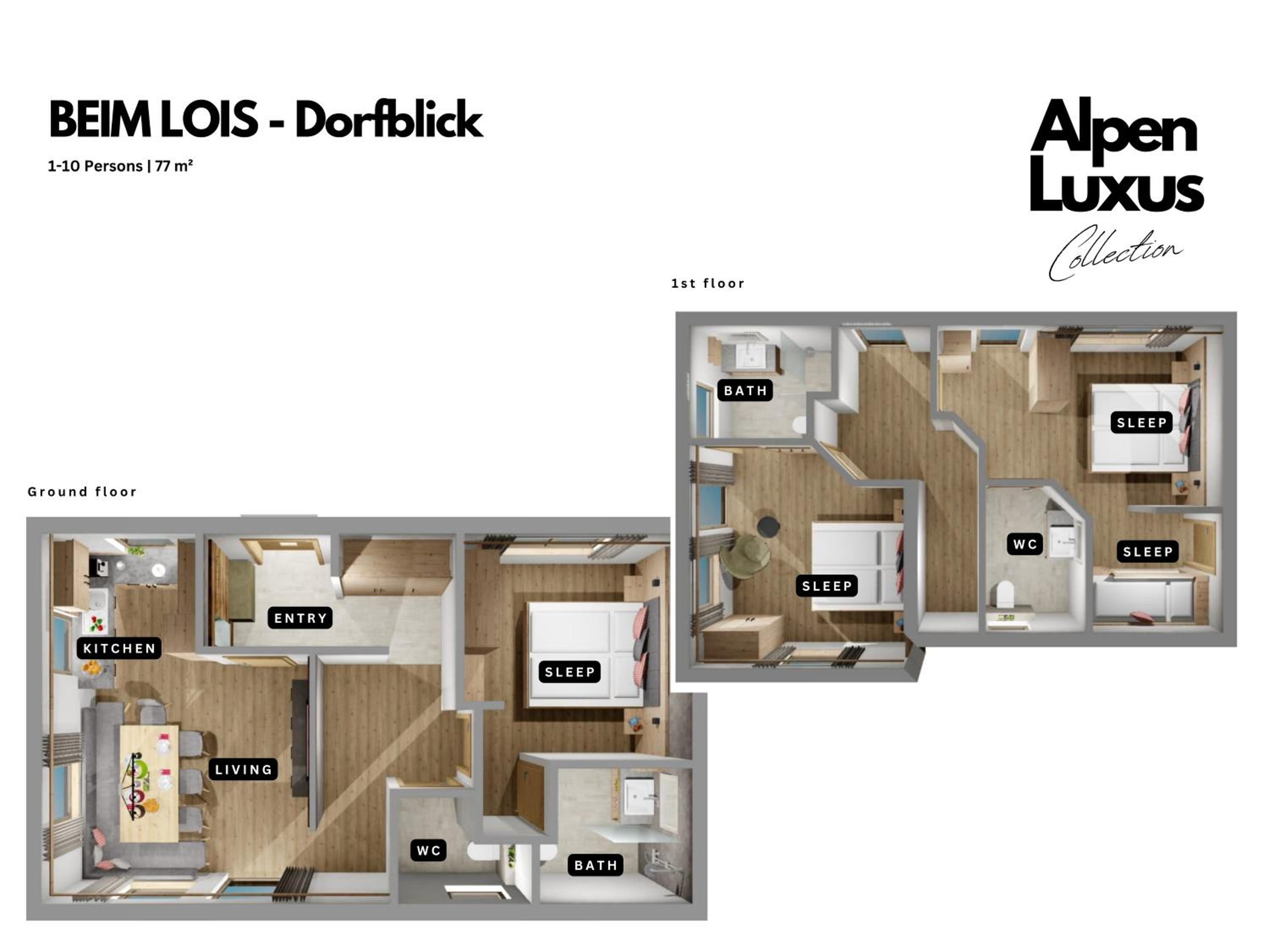 BEIM LOIS Dorfblick - by AlpenLuxus Collection