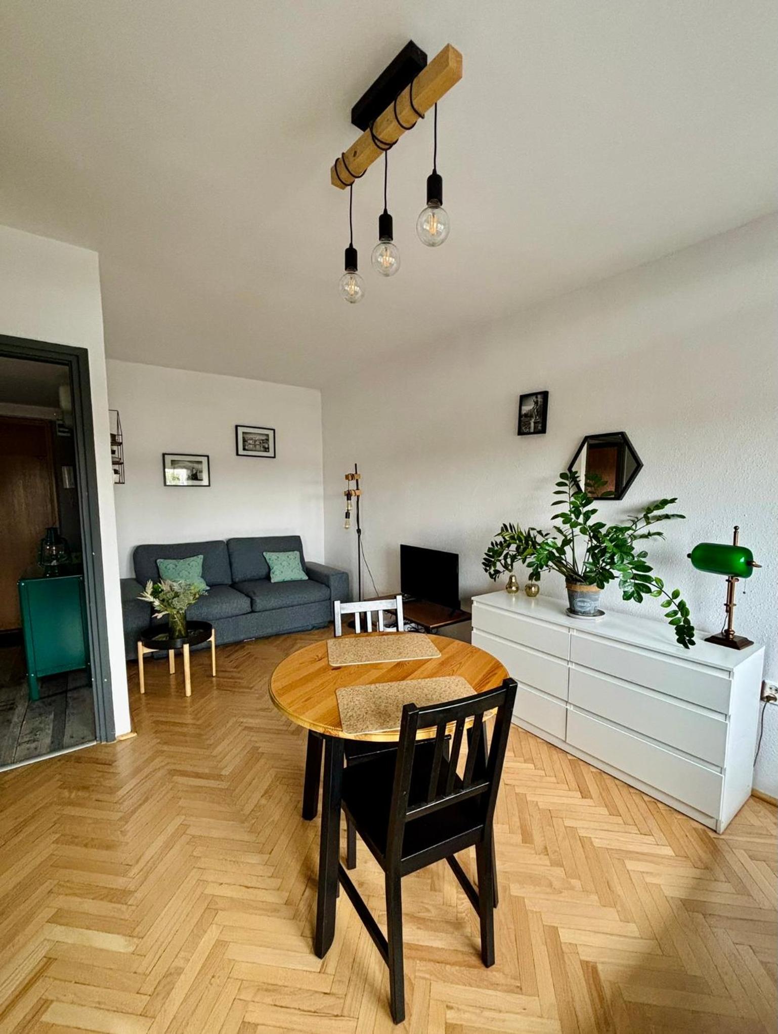 Central Panoramic Apt Balcony View by PolandBnB